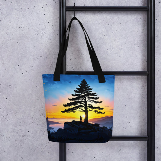 Sunrise Tree Tote Bag - Tote Bags - Discovery Co.