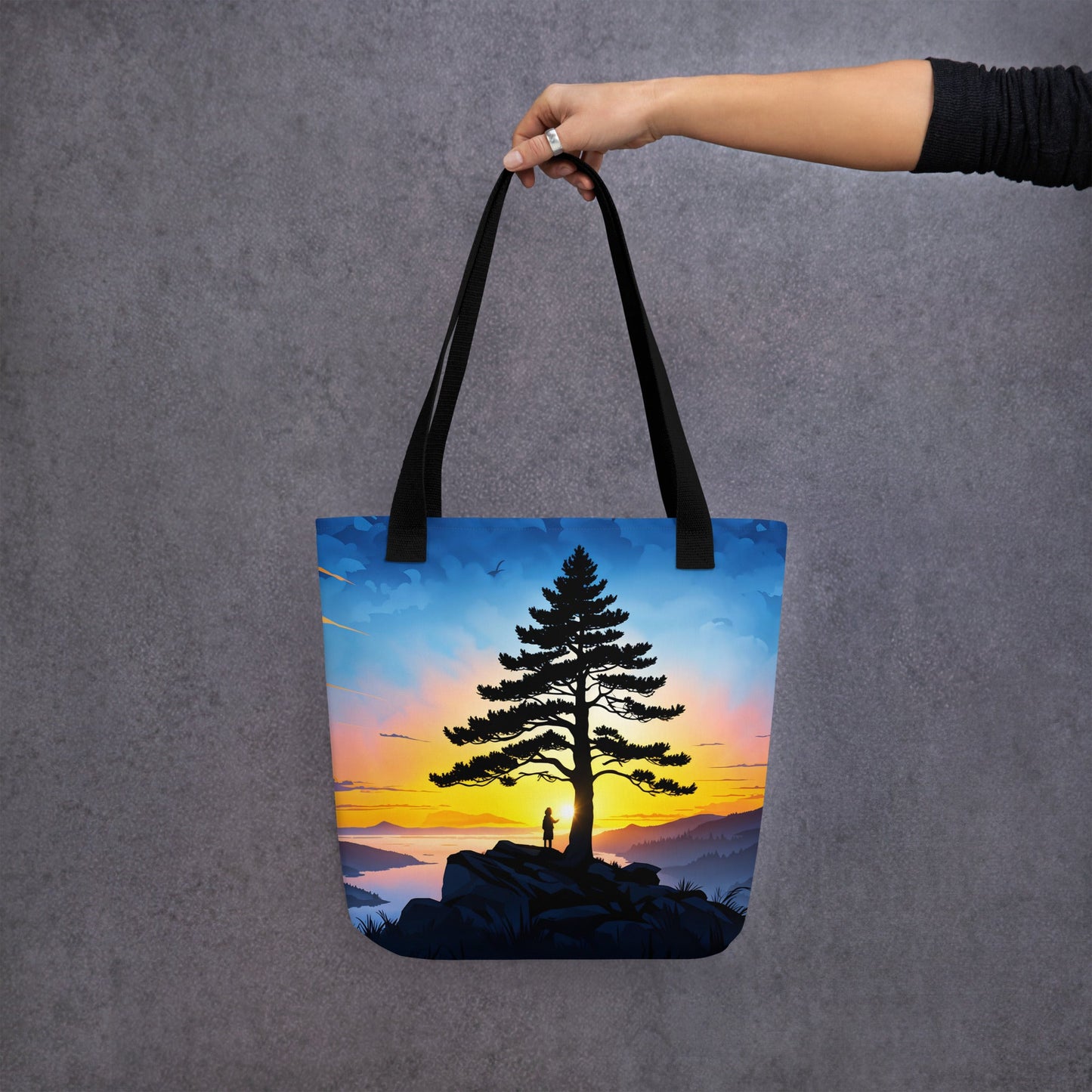 Sunrise Tree Tote Bag - Tote Bags - Discovery Co.