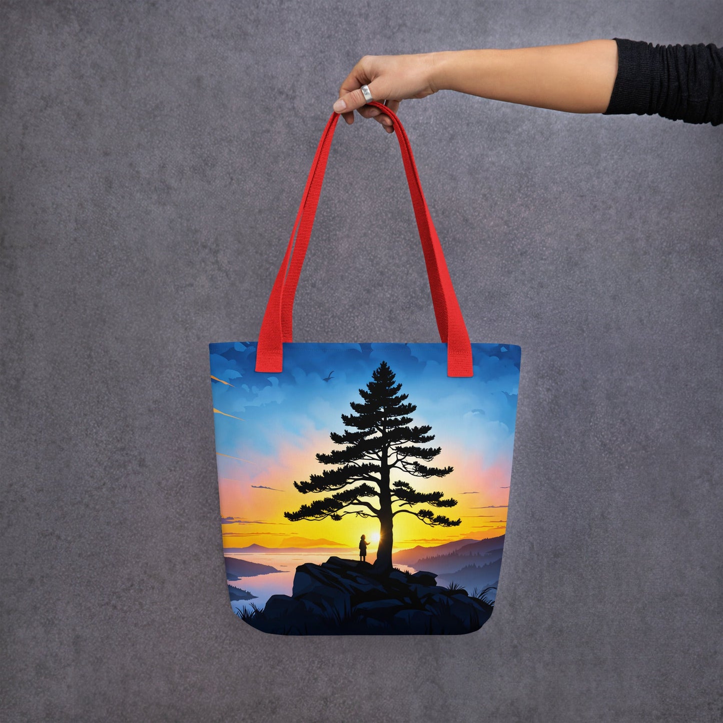 Sunrise Tree Tote Bag - Tote Bags - Discovery Co.