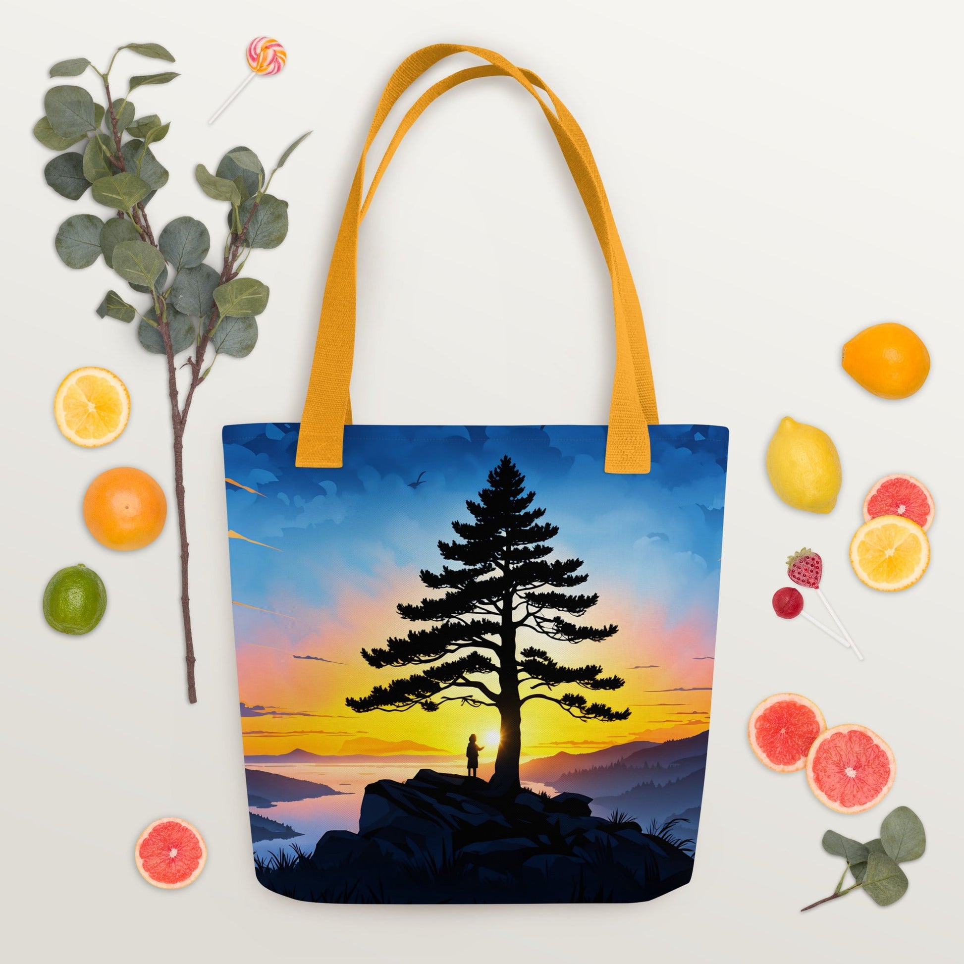 Sunrise Tree Tote Bag - Tote Bags - Discovery Co.