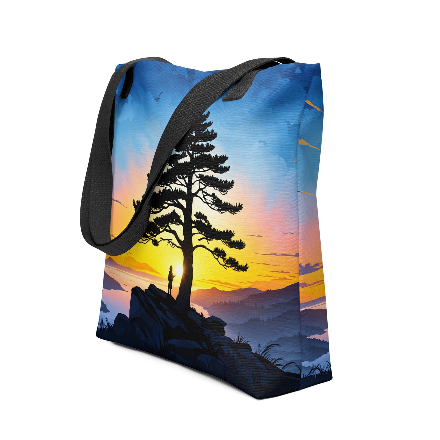 Sunrise Tree Tote Bag - Tote Bags - Discovery Co.