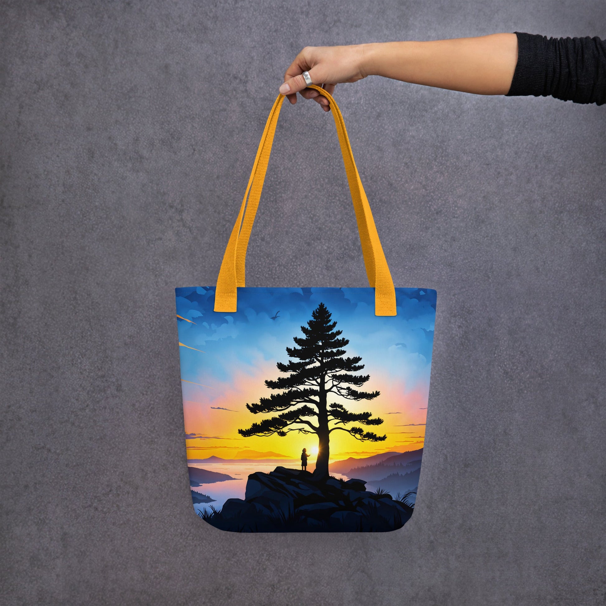 Sunrise Tree Tote Bag - Tote Bags - Discovery Co.