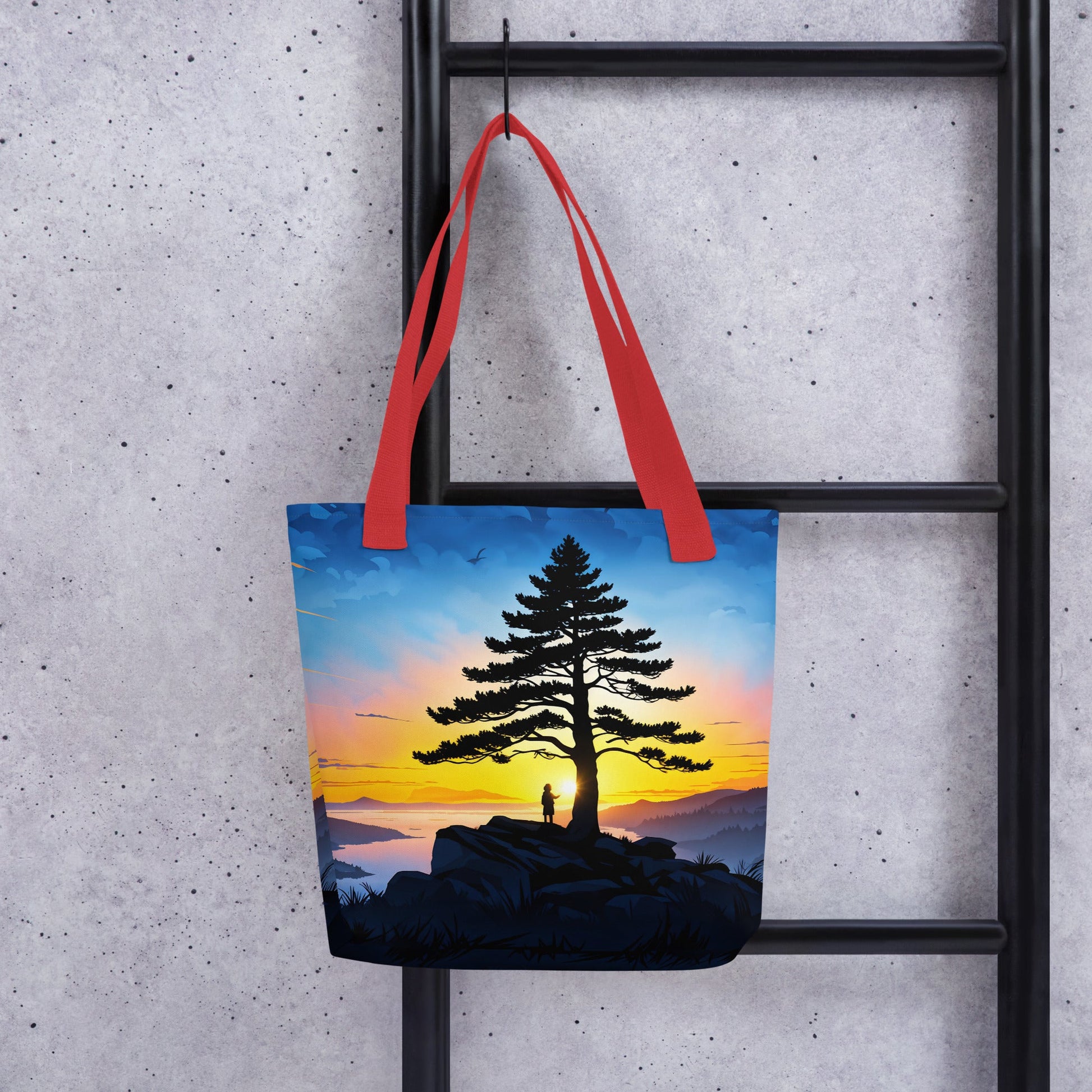 Sunrise Tree Tote Bag - Tote Bags - Discovery Co.