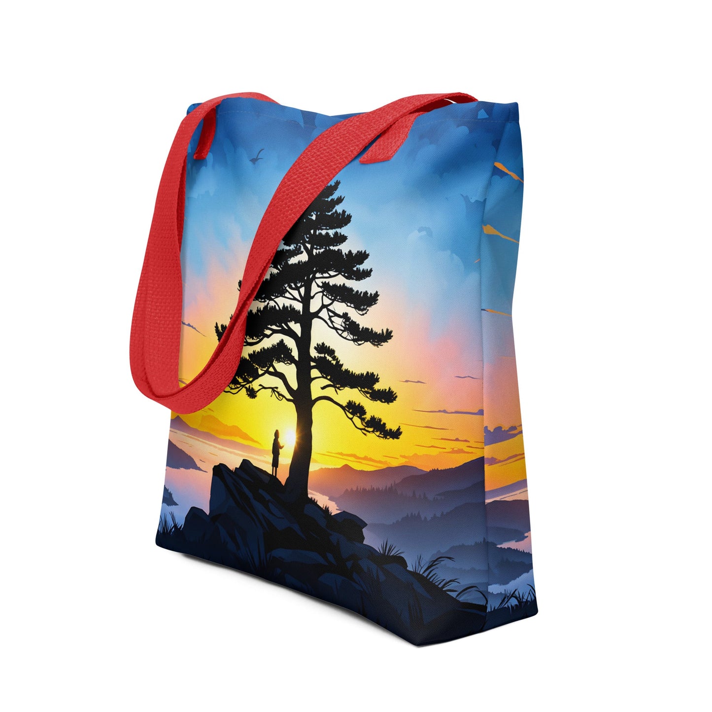 Sunrise Tree Tote Bag - Tote Bags - Discovery Co.