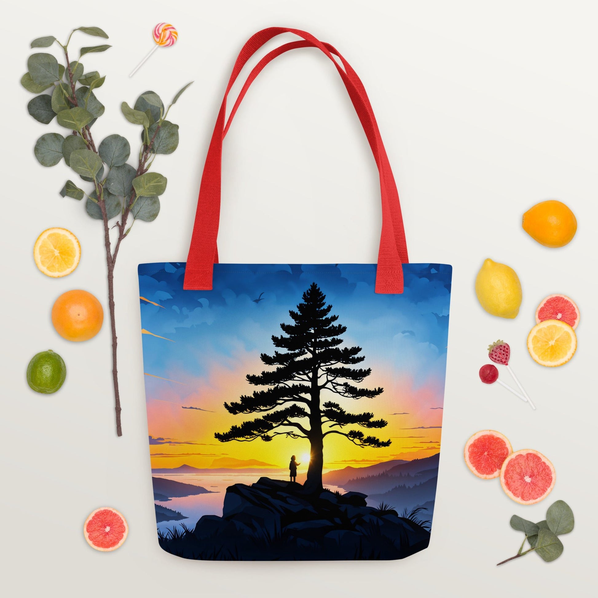 Sunrise Tree Tote Bag - Tote Bags - Discovery Co.