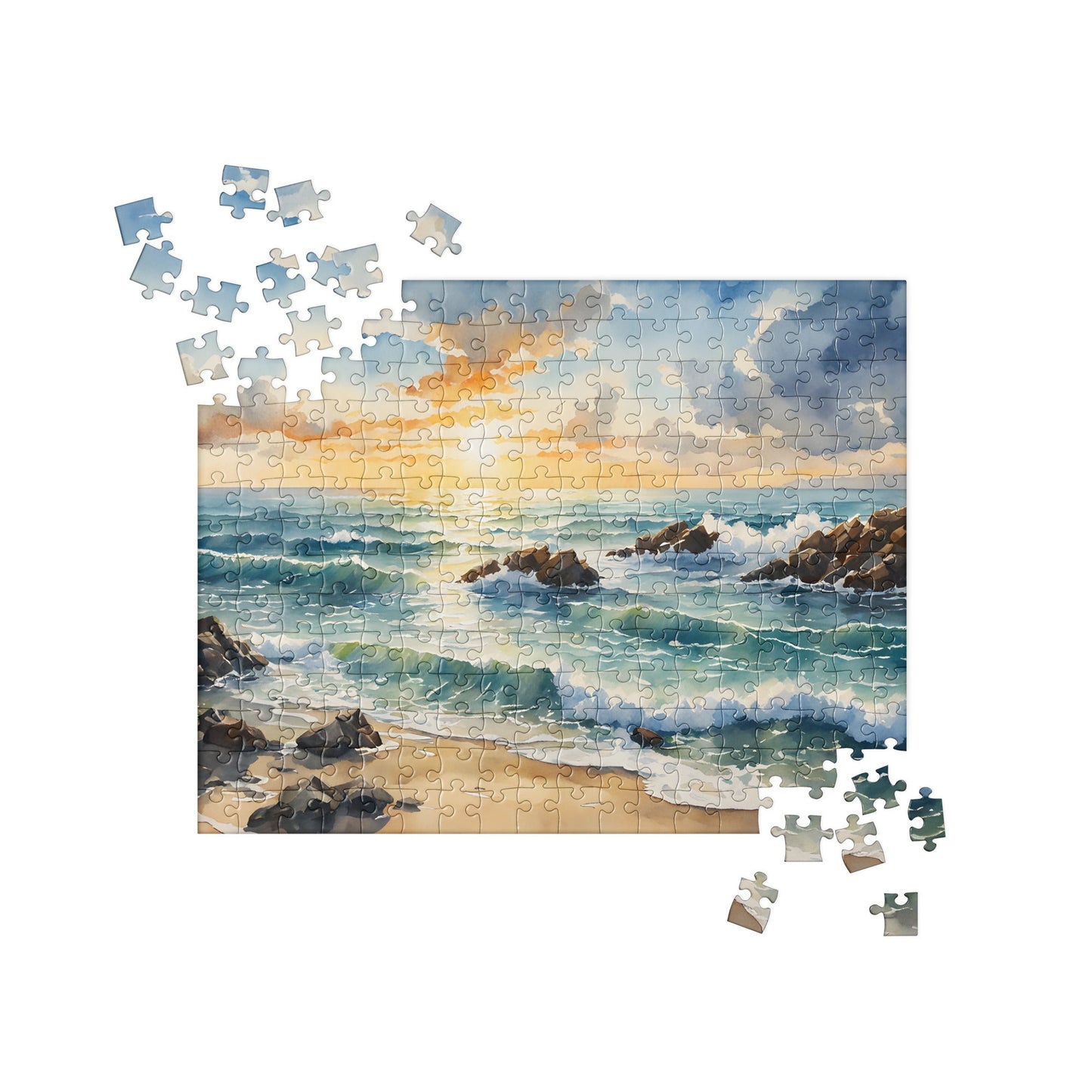 Sunset Beach Jigsaw Puzzle - Puzzle - Discovery Co.