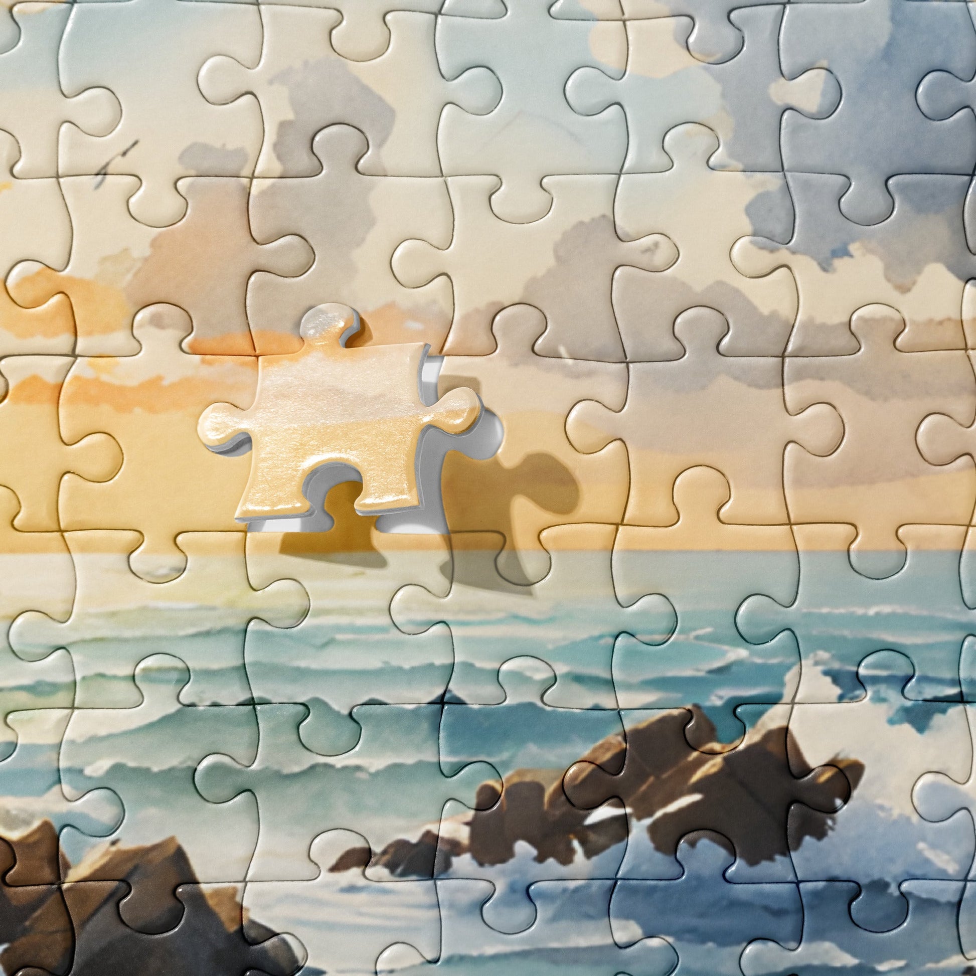 Sunset Beach Jigsaw Puzzle - Puzzle - Discovery Co.