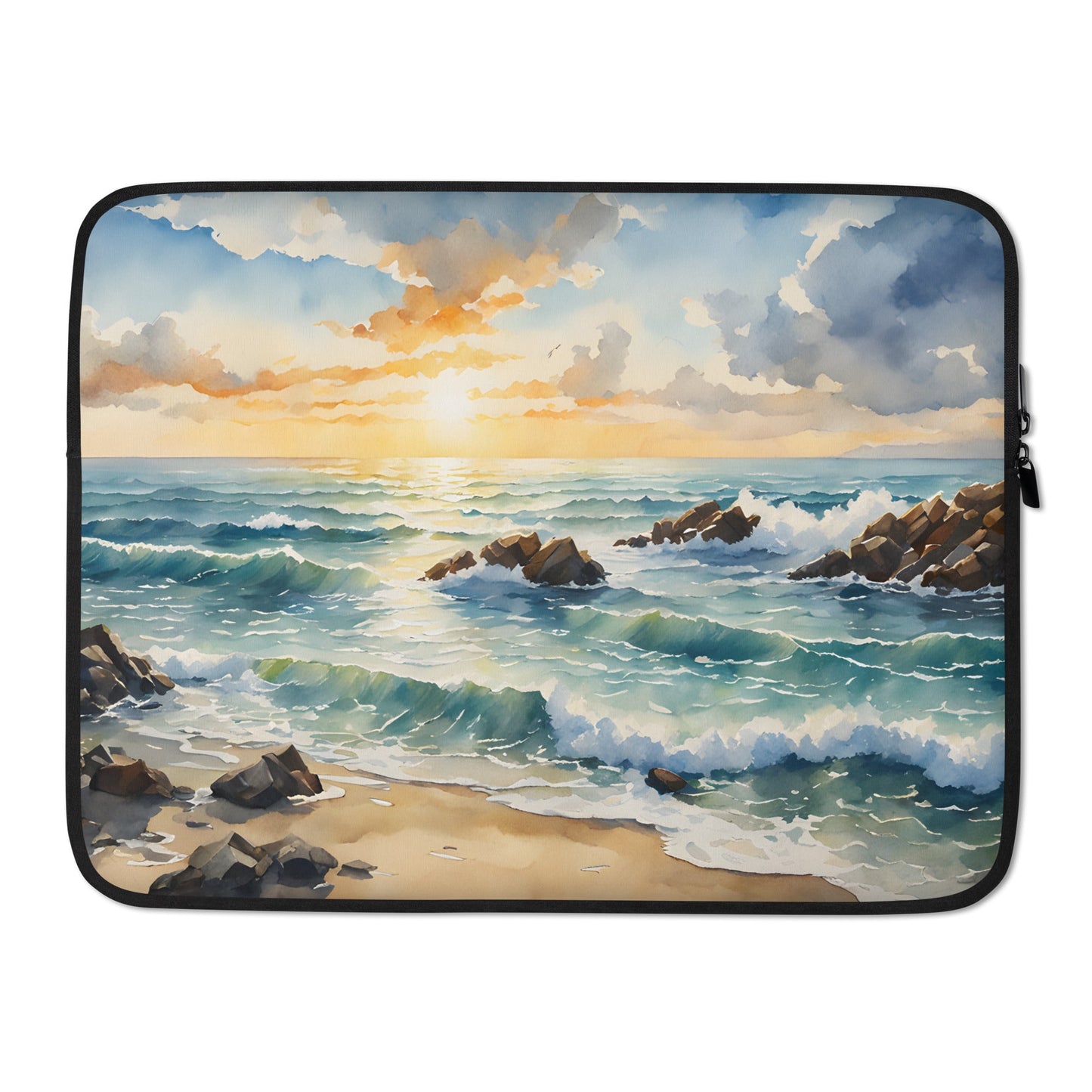 Sunset Beach Laptop Sleeve - Laptop Cases - Discovery Co.