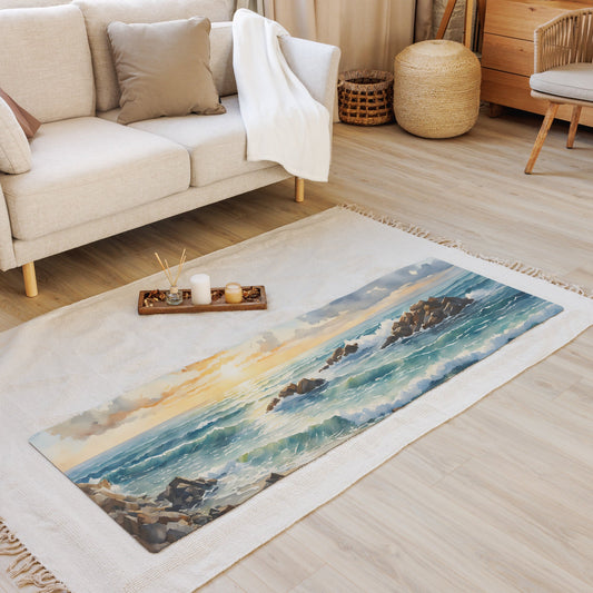 Sunset Beach Yoga Mat - Yoga Mat - Discovery Co.