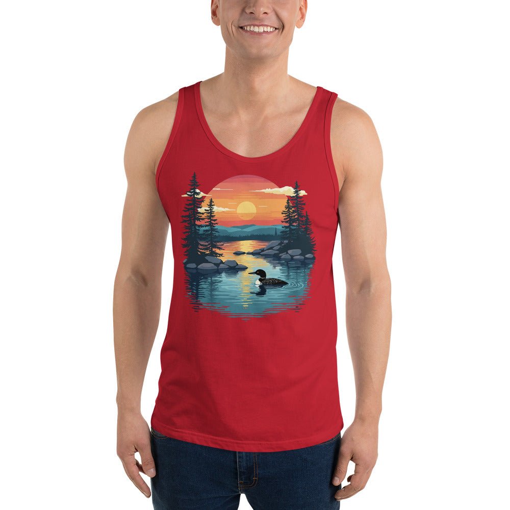 Sunset Duck Men's Tank Top - Men's Shirts - Discovery Co.