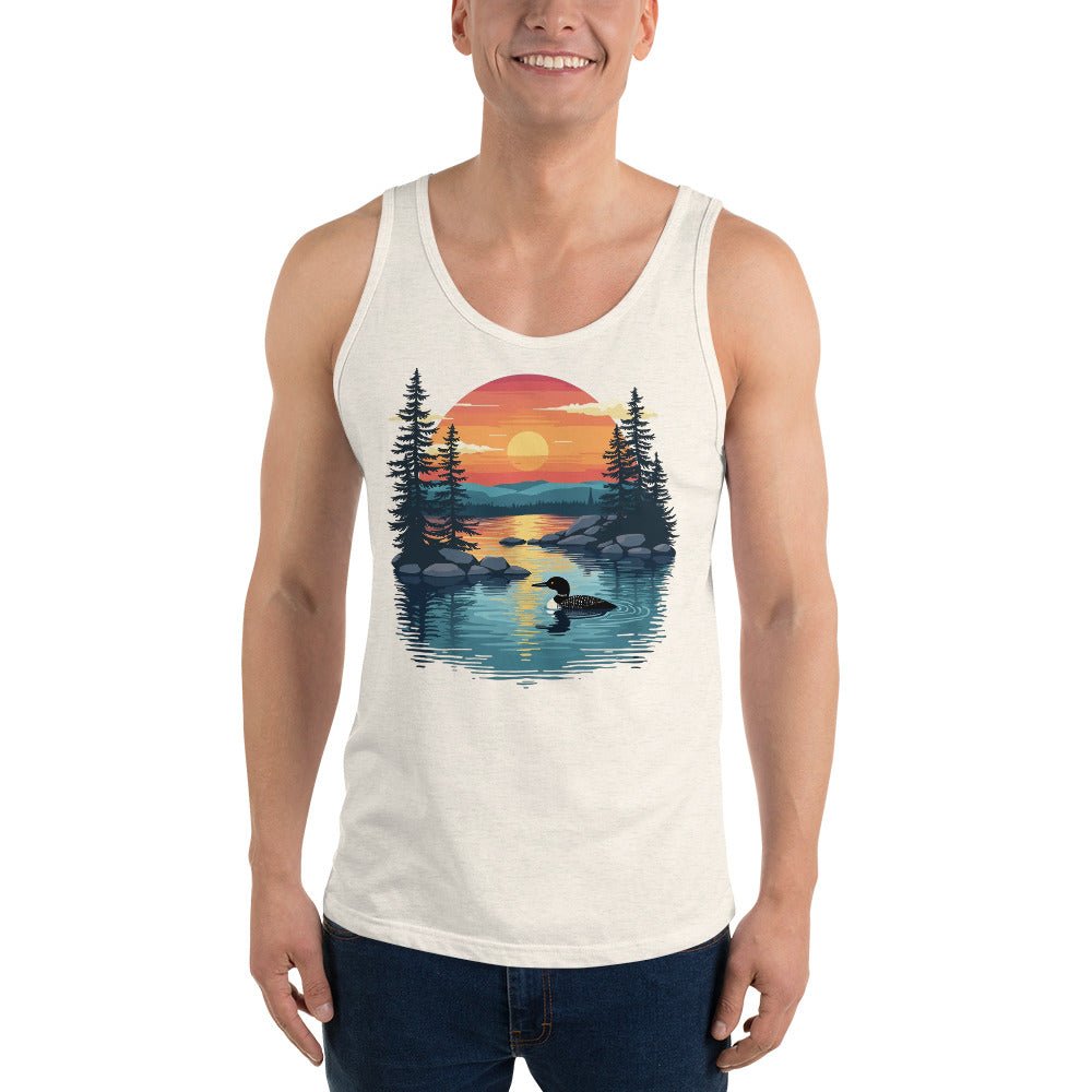 Sunset Duck Men's Tank Top - Men's Shirts - Discovery Co.
