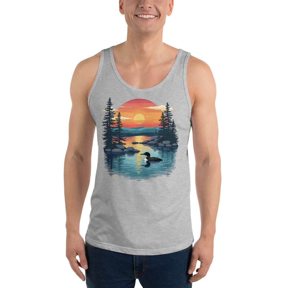 Sunset Duck Men's Tank Top - Men's Shirts - Discovery Co.