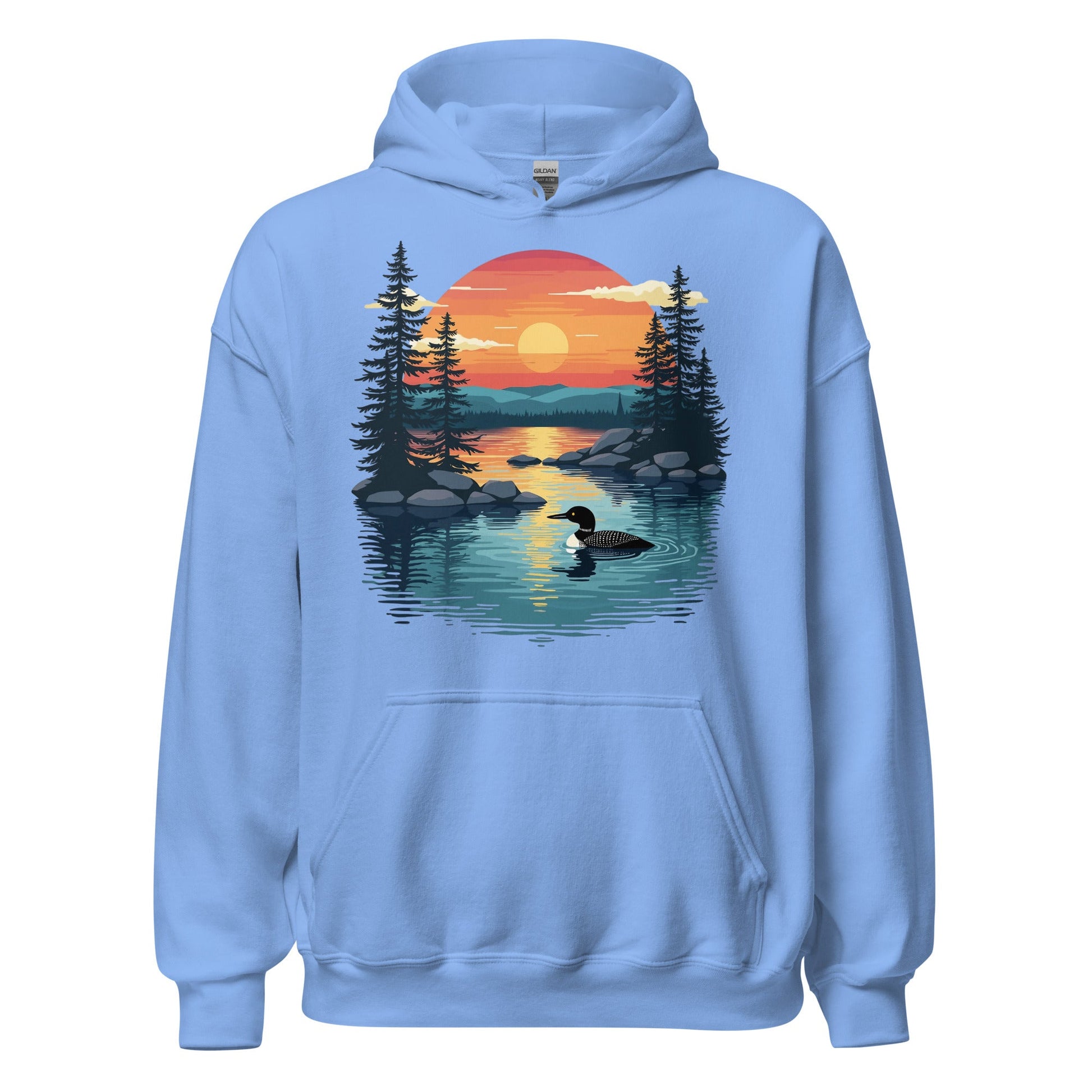 Sunset Duck Men's (Unisex) Hoodie - Hoodies - Discovery Co.