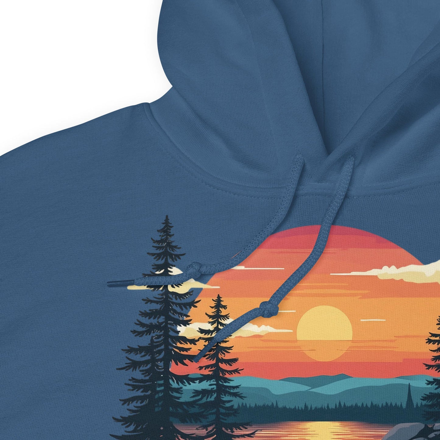 Sunset Duck Men's (Unisex) Hoodie - Hoodies - Discovery Co.