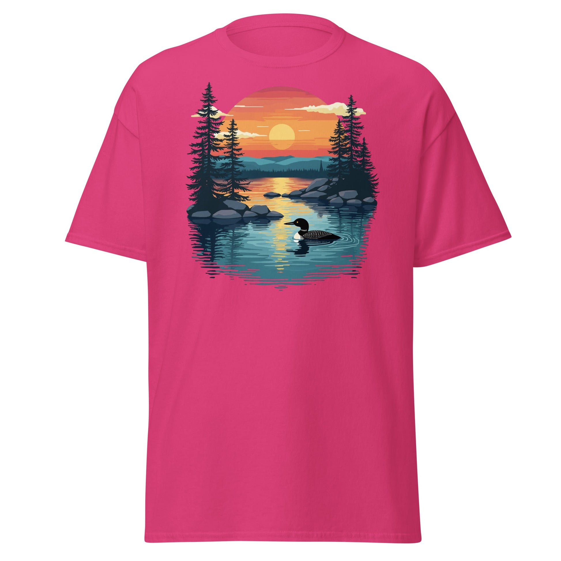 Sunset Duck Women's (Unisex) Classic Tee - Women's Shirts - Discovery Co.