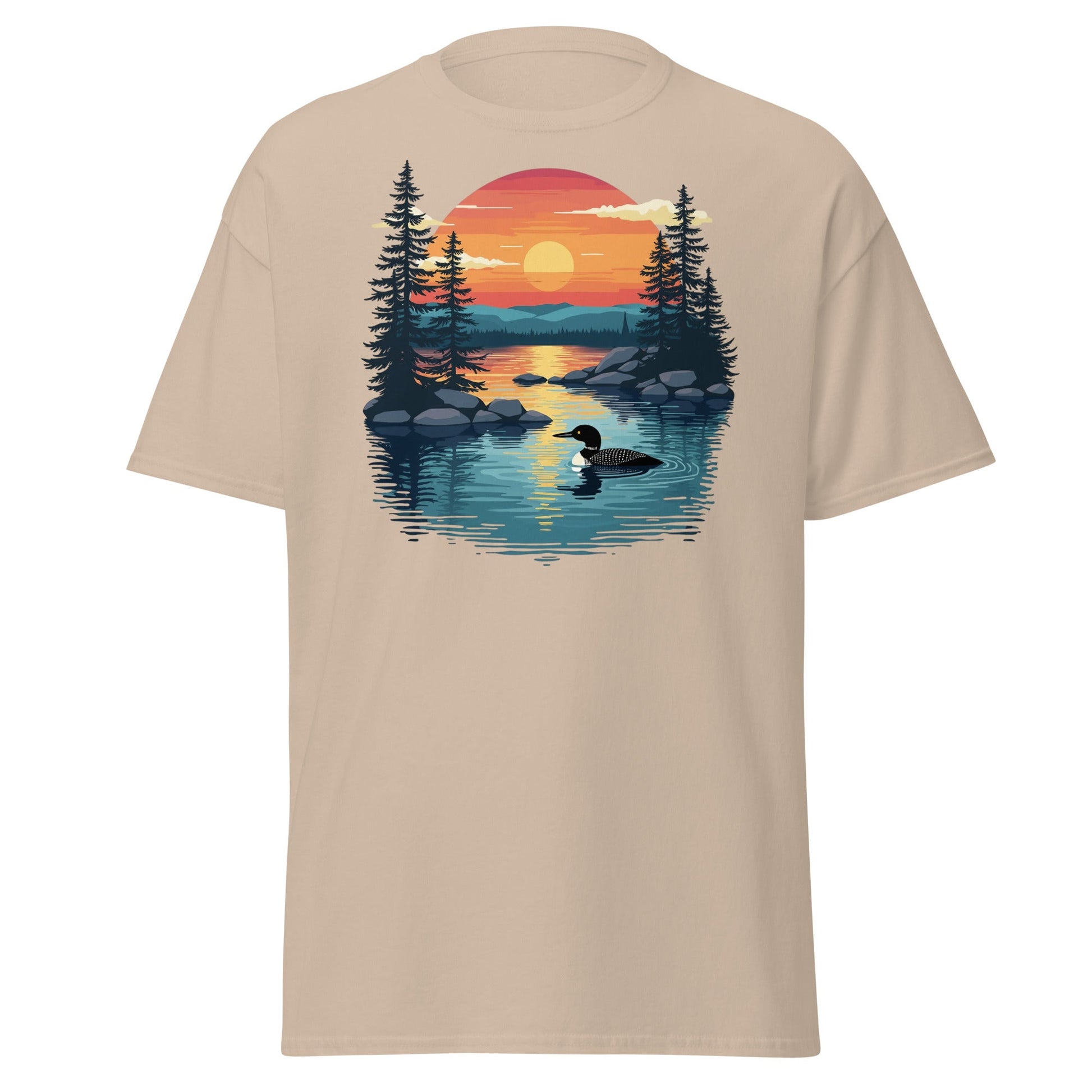 Sunset Duck Women's (Unisex) Classic Tee - Women's Shirts - Discovery Co.