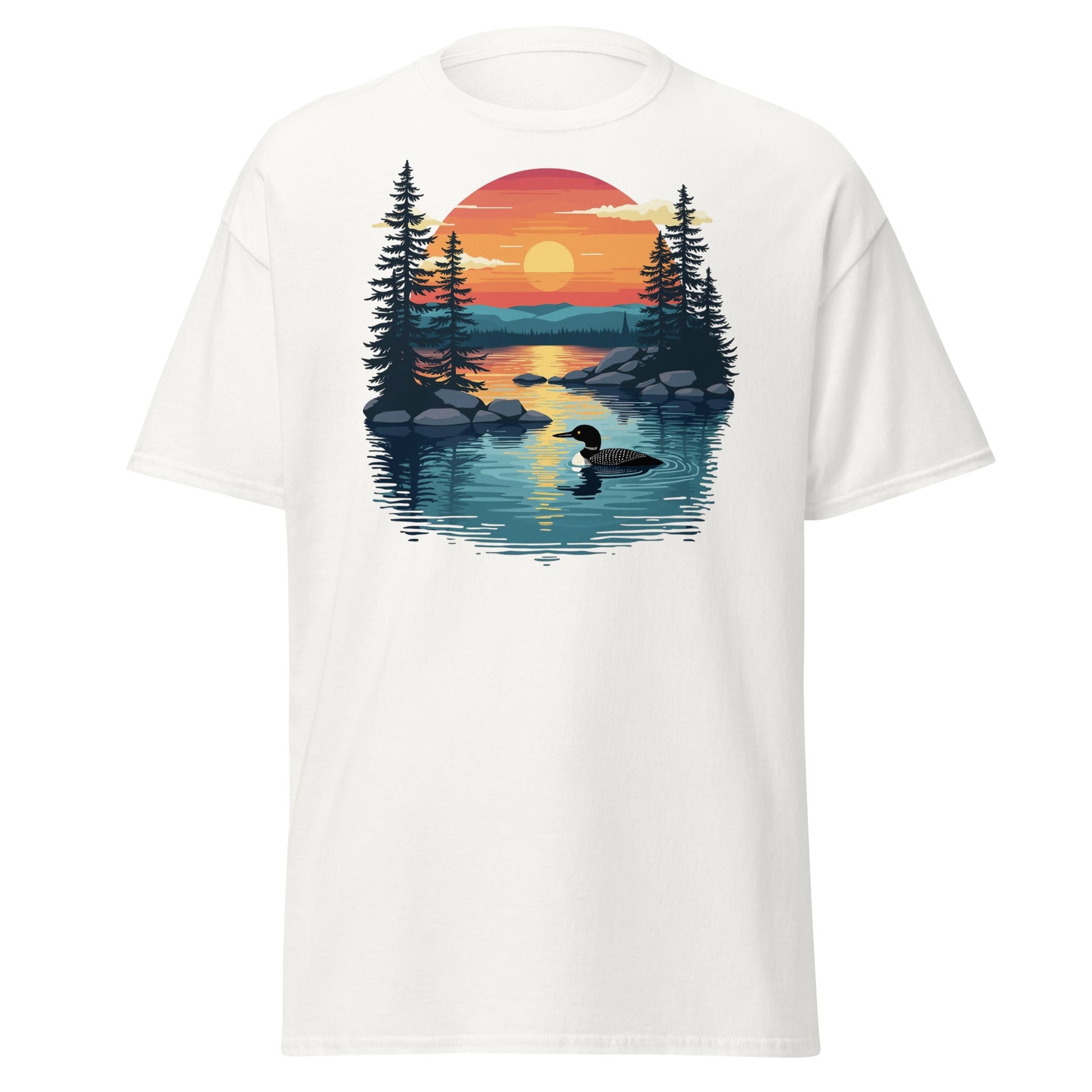 Sunset Duck Women's (Unisex) Classic Tee - Women's Shirts - Discovery Co.