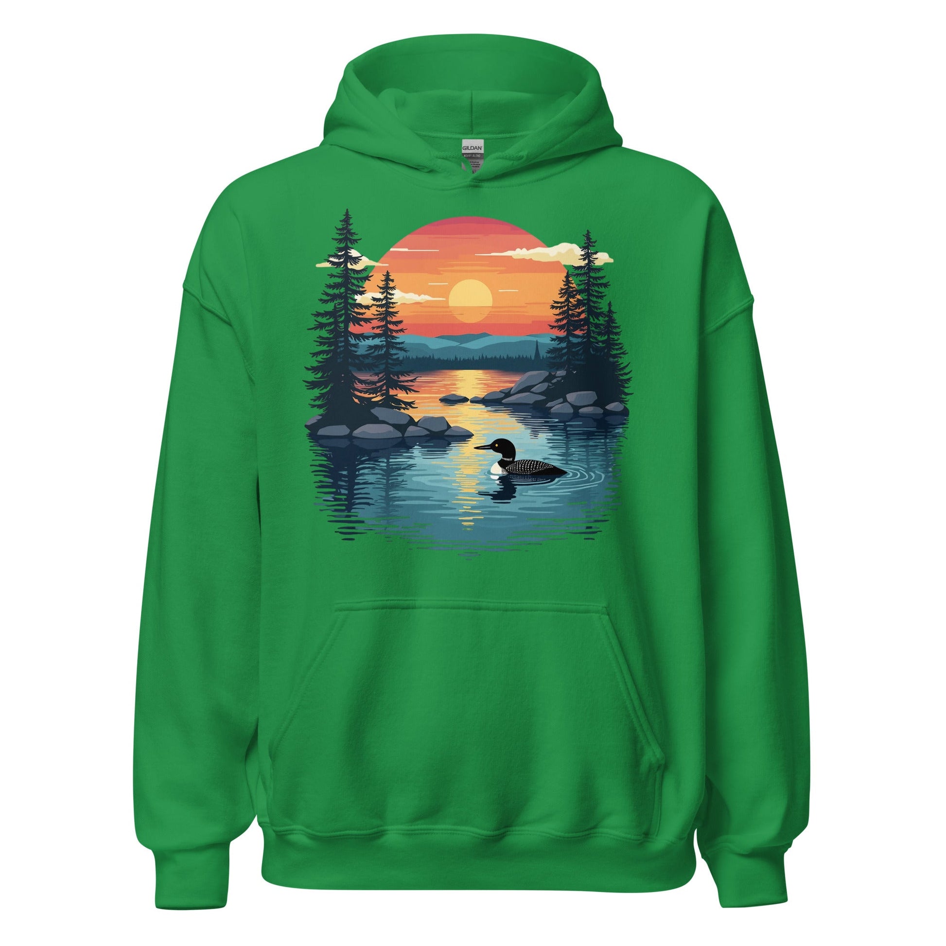 Sunset Duck Women's (Unisex) Hoodie - Hoodies - Discovery Co.