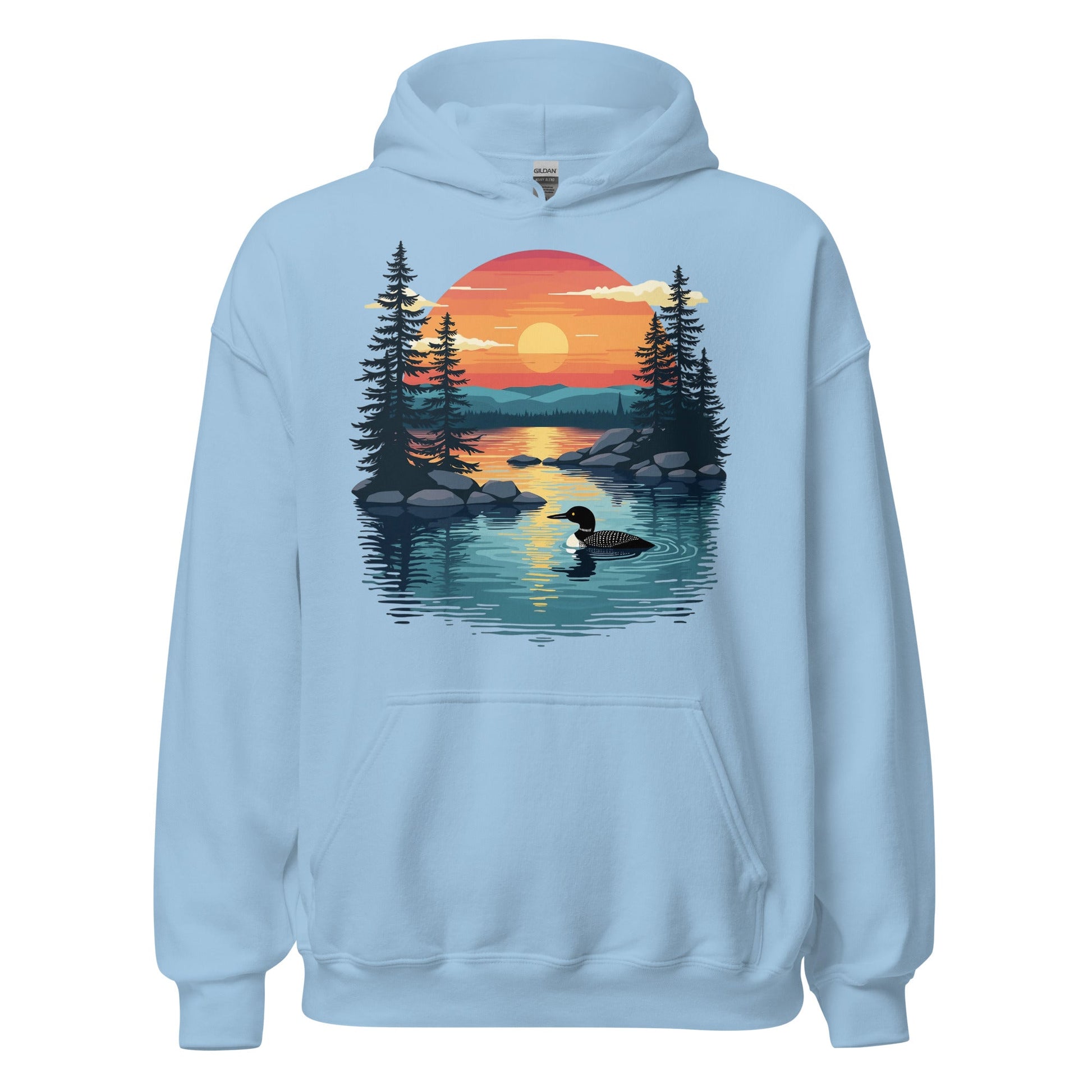 Sunset Duck Women's (Unisex) Hoodie - Hoodies - Discovery Co.