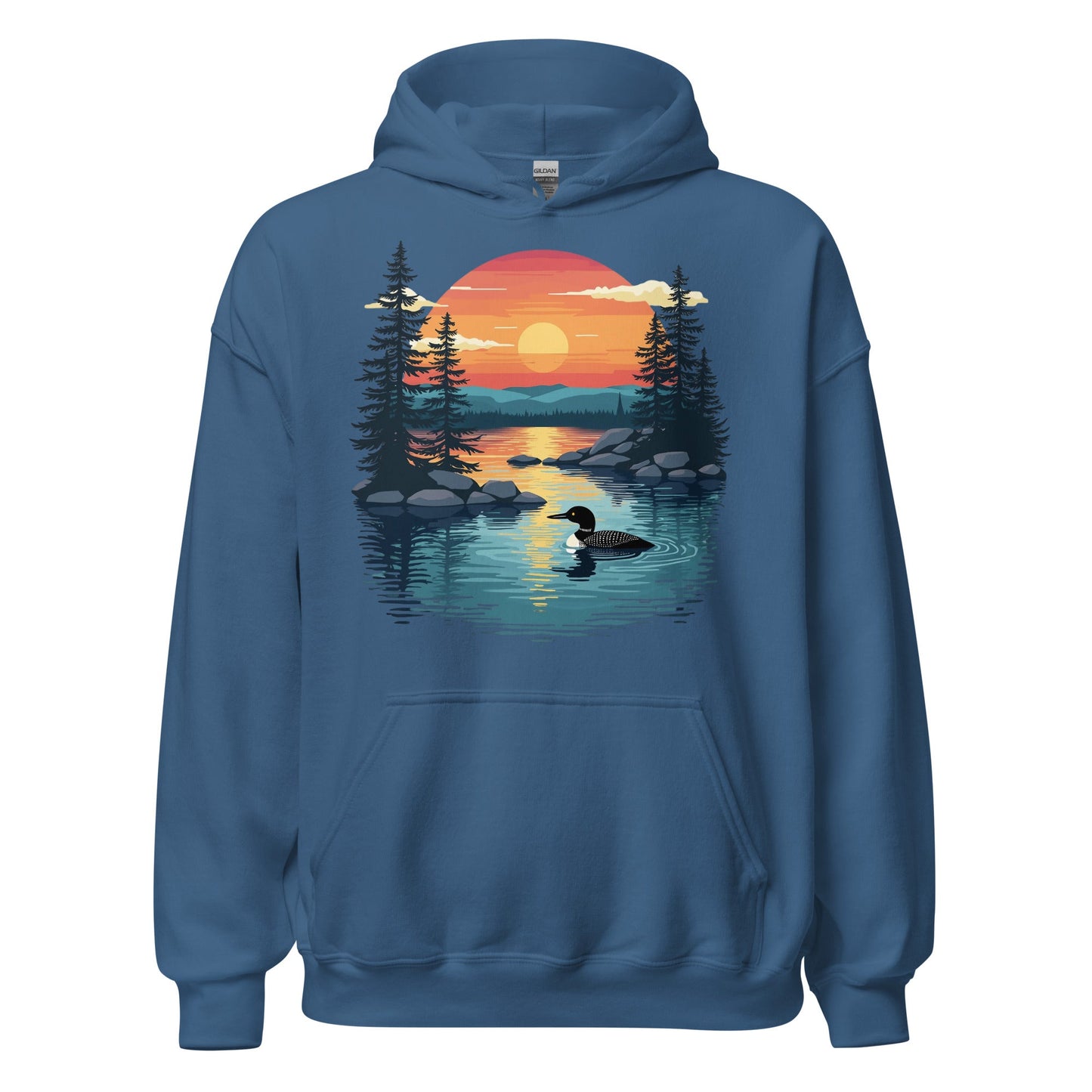 Sunset Duck Women's (Unisex) Hoodie - Hoodies - Discovery Co.
