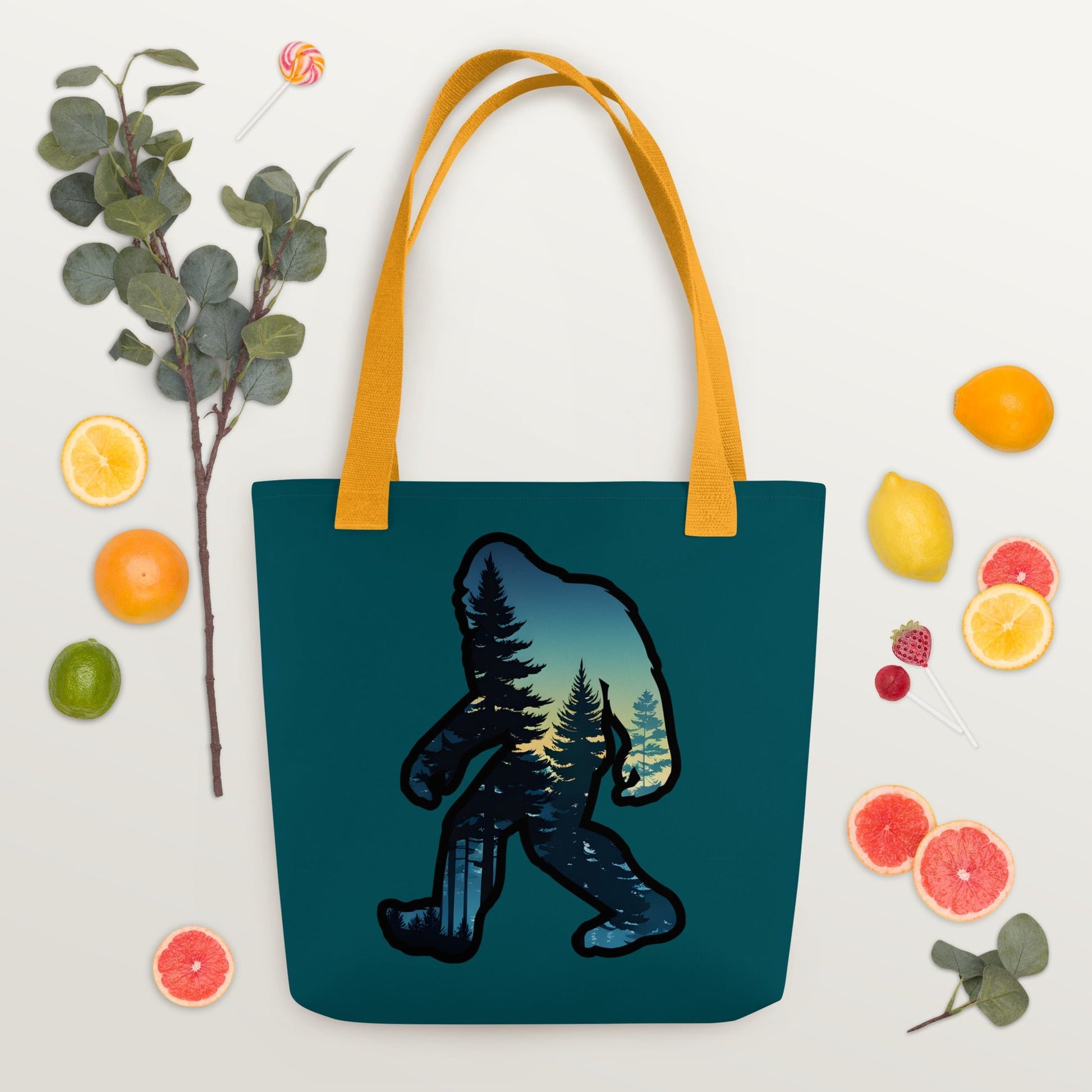 Sunset Forest Big Foot Tote Bag - Tote Bags - Discovery Co.