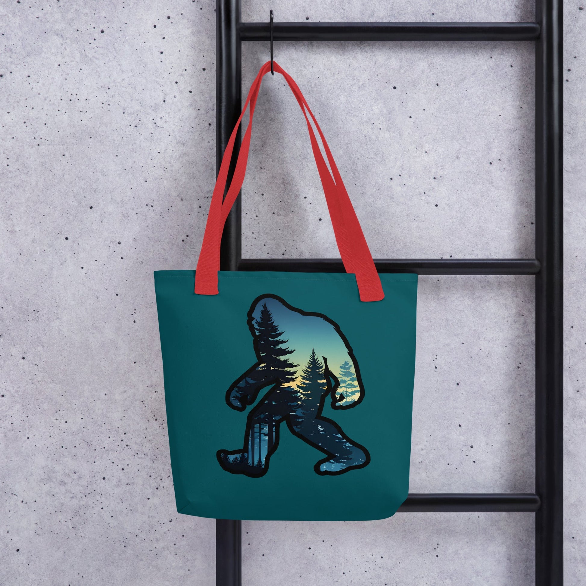 Sunset Forest Big Foot Tote Bag - Tote Bags - Discovery Co.