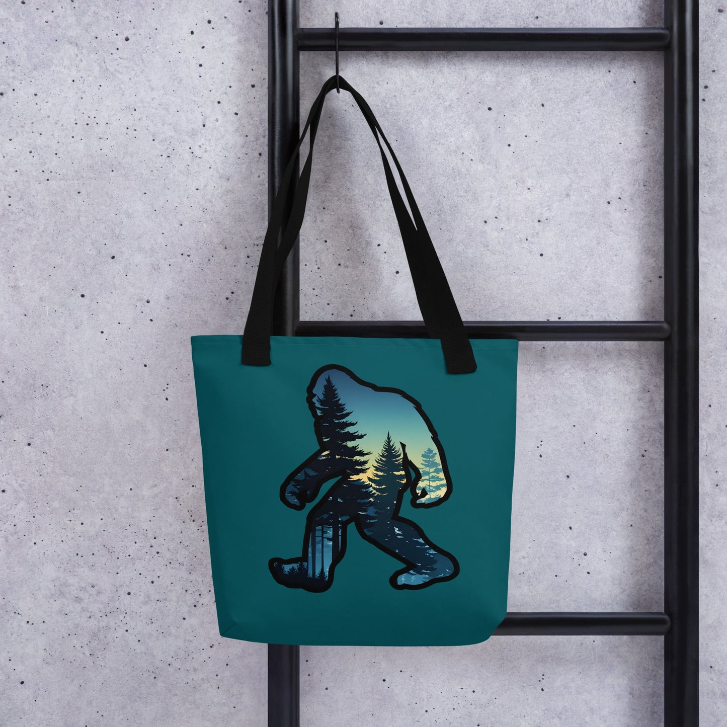 Sunset Forest Big Foot Tote Bag - Tote Bags - Discovery Co.