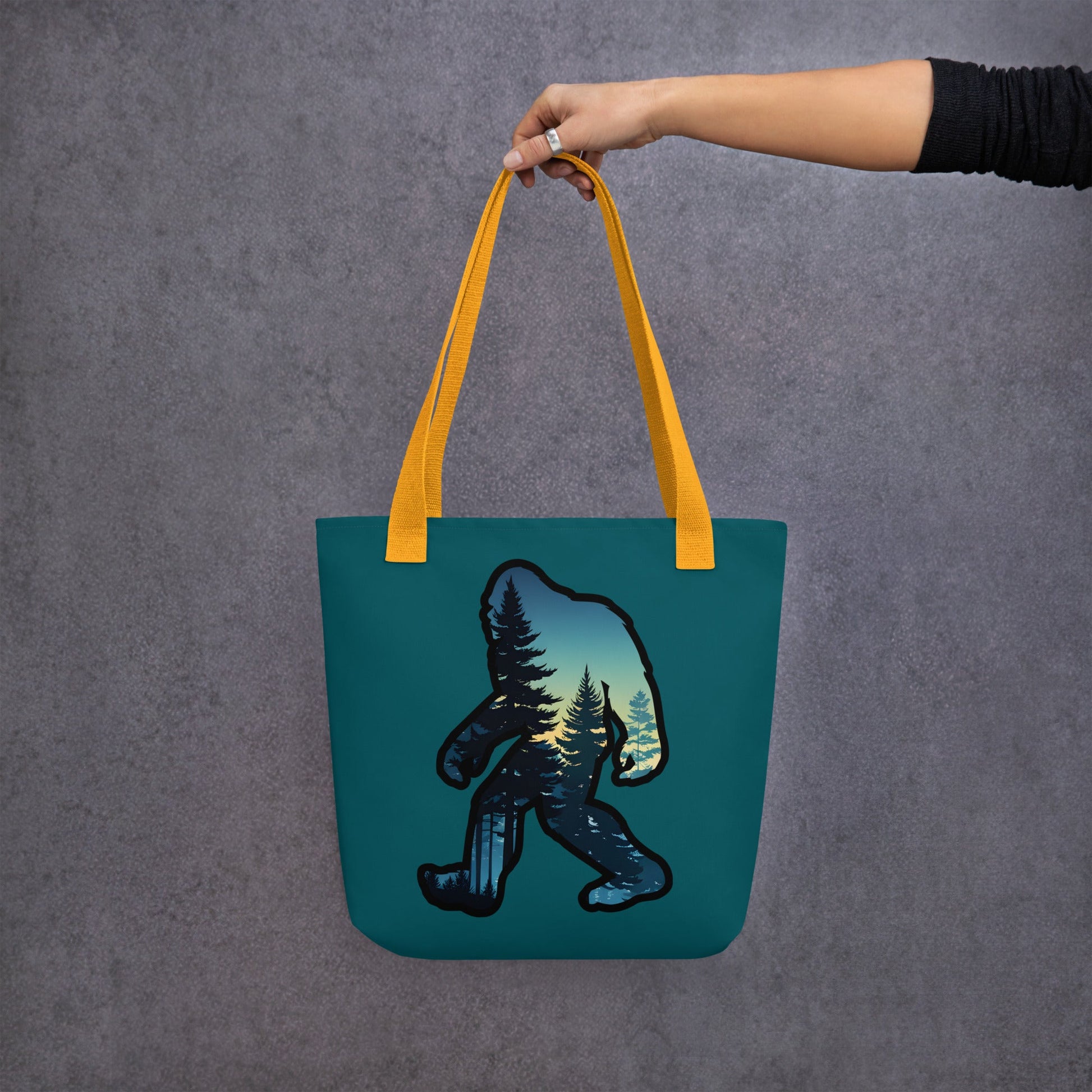 Sunset Forest Big Foot Tote Bag - Tote Bags - Discovery Co.