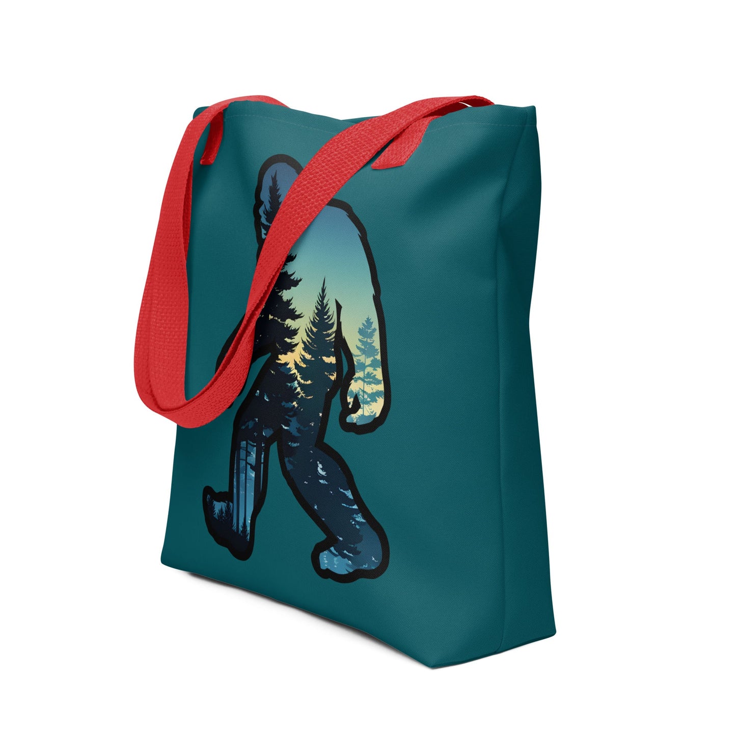 Sunset Forest Big Foot Tote Bag - Tote Bags - Discovery Co.