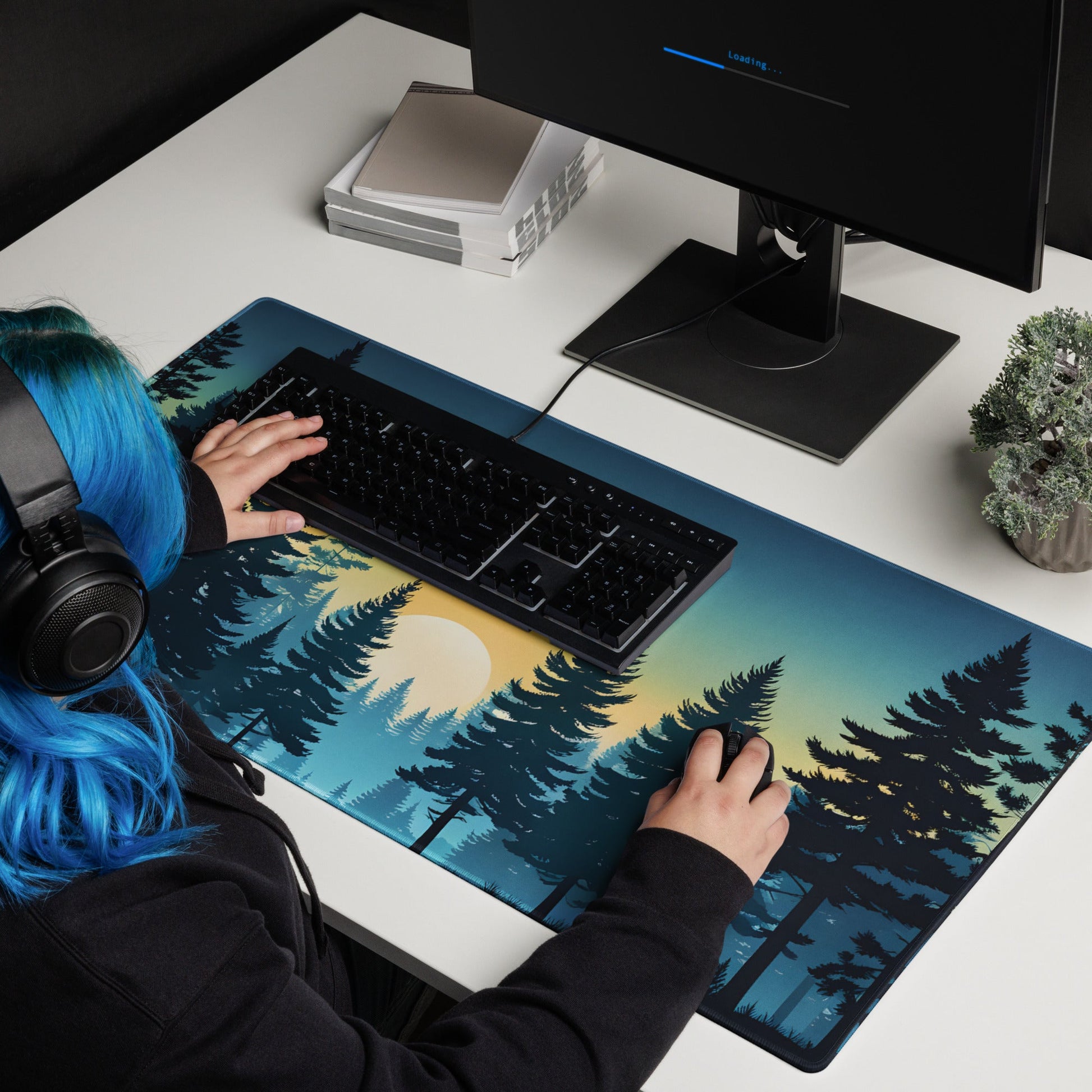 Sunset Forest Gaming Mouse Pad - Mouse Pads - Discovery Co.