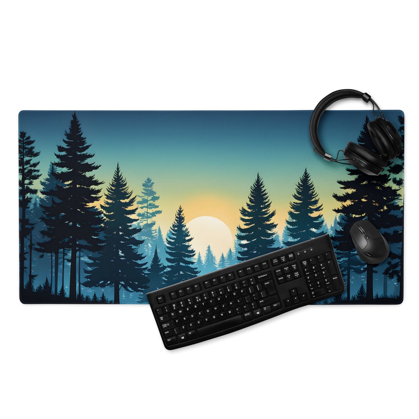 Sunset Forest Gaming Mouse Pad - Mouse Pads - Discovery Co.