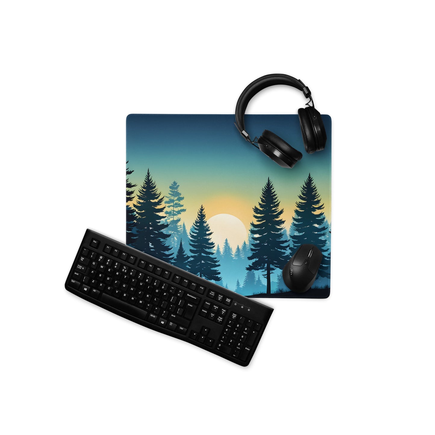 Sunset Forest Gaming Mouse Pad - Mouse Pads - Discovery Co.