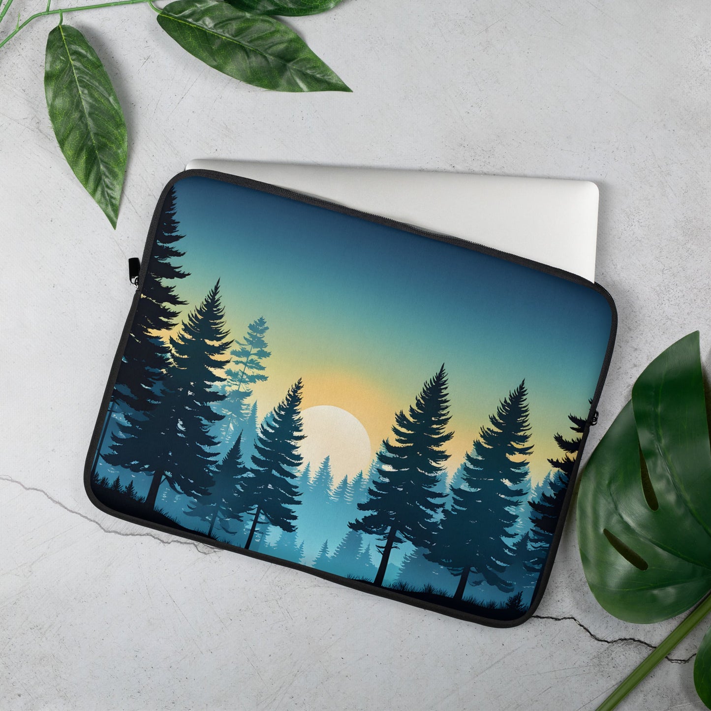 Sunset Forest Laptop Sleeve - Laptop Cases - Discovery Co.