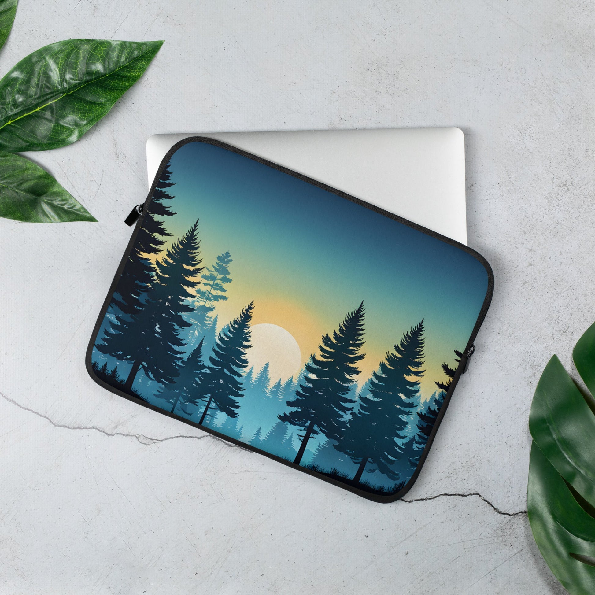 Sunset Forest Laptop Sleeve - Laptop Cases - Discovery Co.