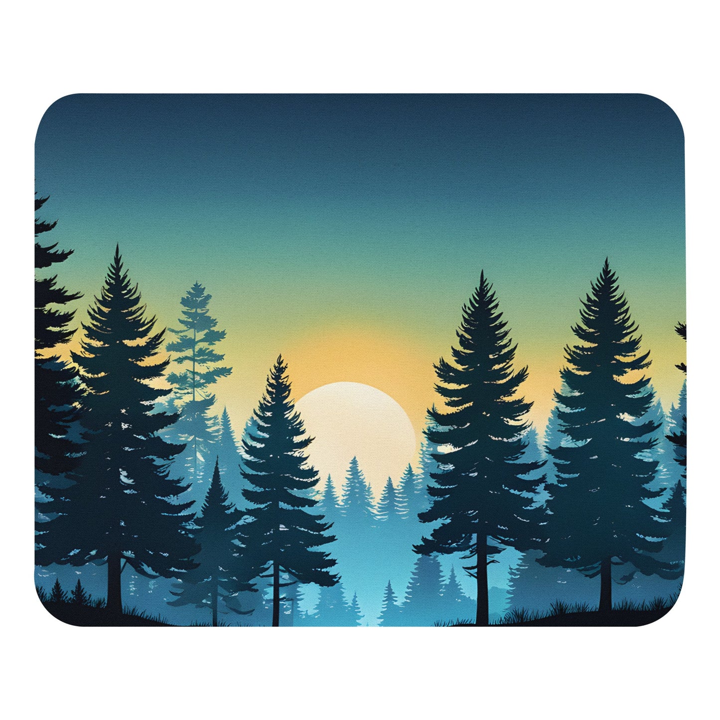 Sunset Forest Mouse Pad - Mouse Pads - Discovery Co.