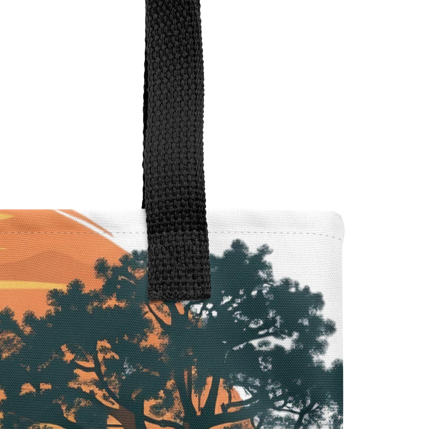 Sunset Heron Tote Bag - Tote Bags - Discovery Co.
