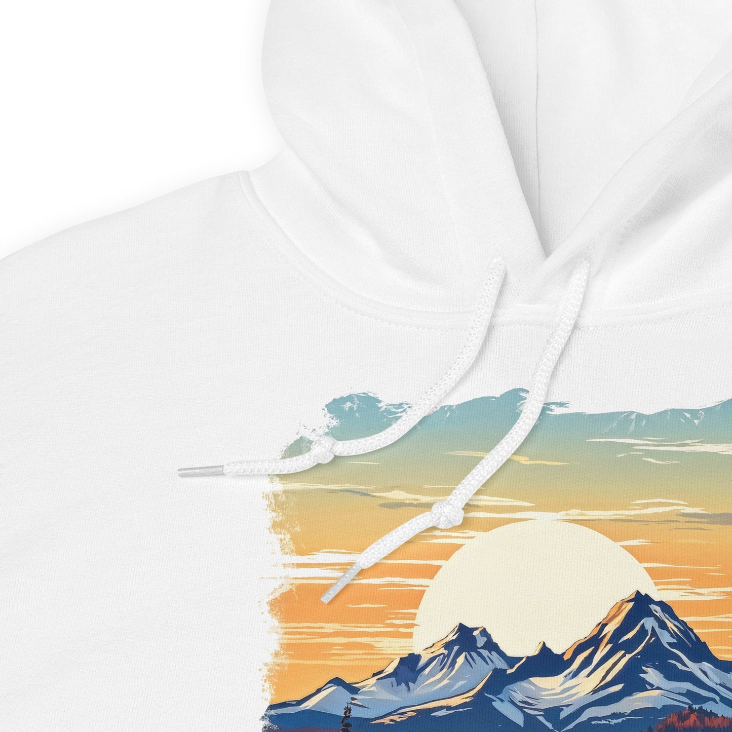 Sunset Mountains Men's (Unisex) Hoodie - Hoodies - Discovery Co.