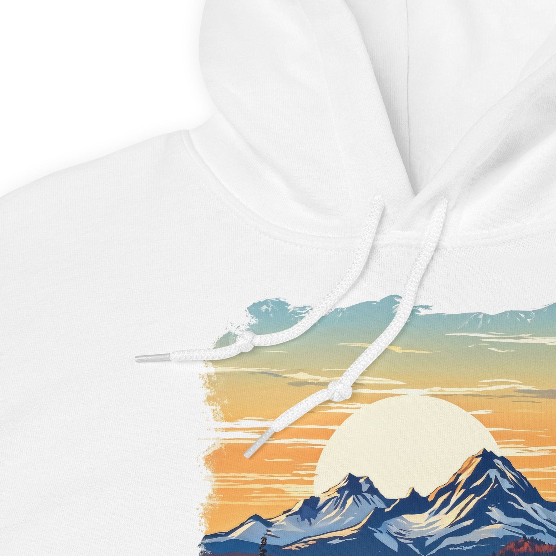 Sunset Mountains Men's (Unisex) Hoodie - Hoodies - Discovery Co.