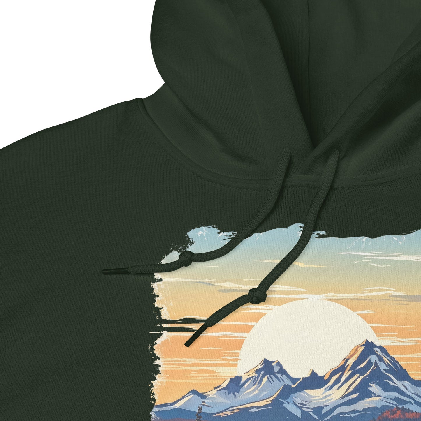 Sunset Mountains Women's (Unisex) Hoodie - Hoodies - Discovery Co.