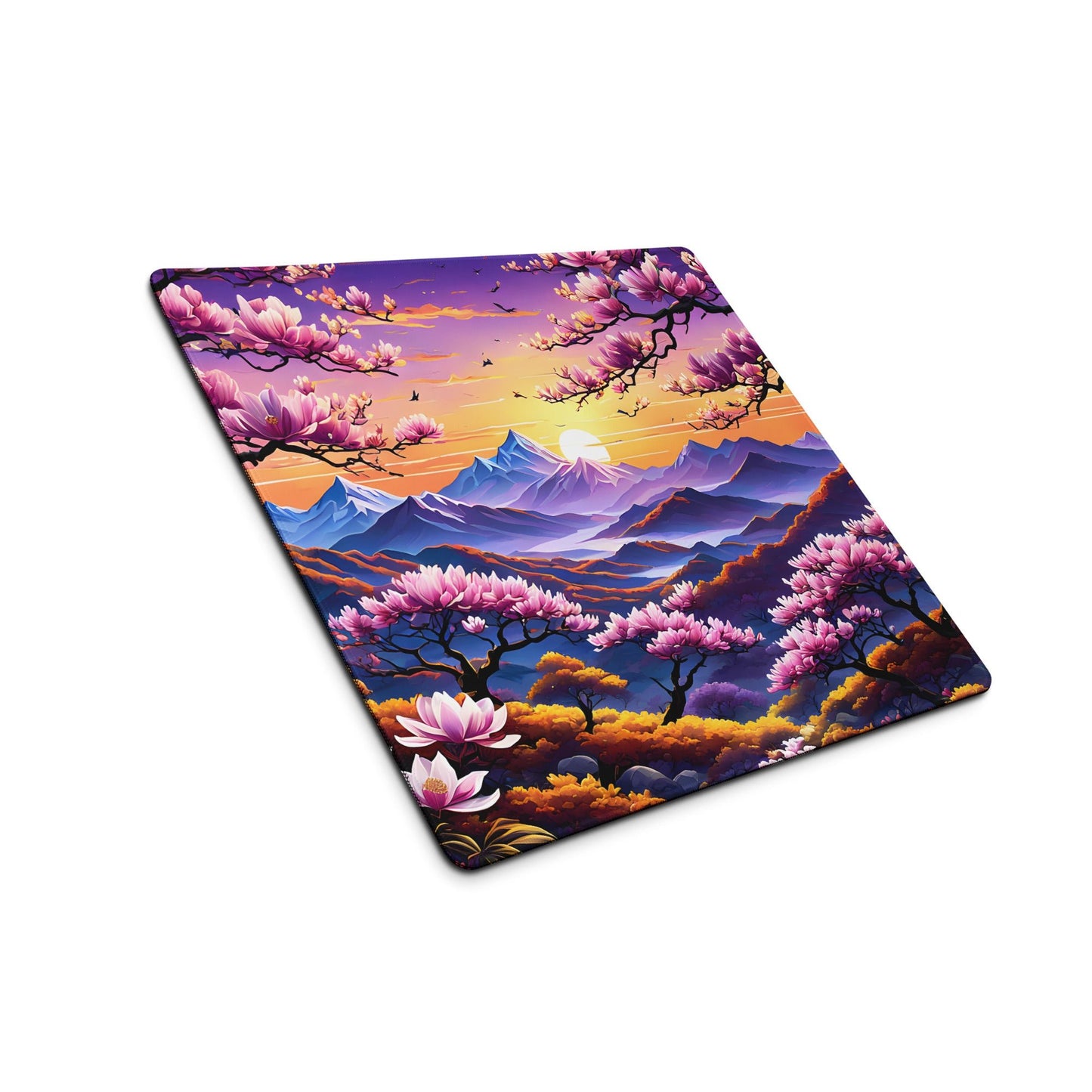 Sunset Over Pink Landscape II Gaming Mouse Pad - Mouse Pads - Discovery Co.