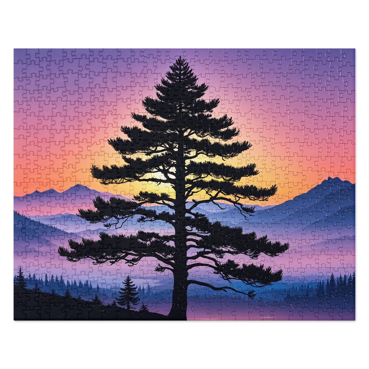 Sunset Tree Jigsaw Puzzle - Puzzle - Discovery Co.