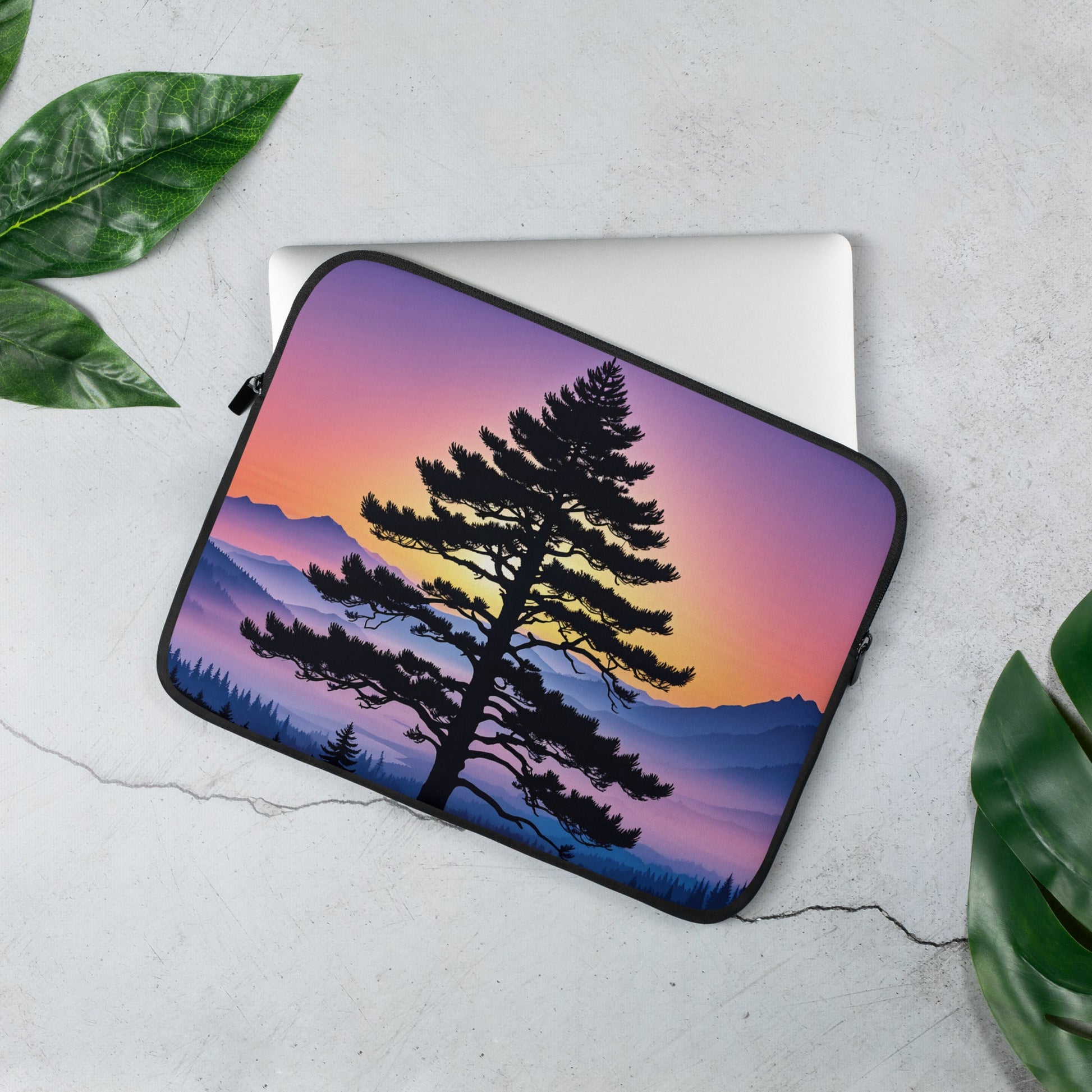 Sunset Tree Laptop Sleeve - Laptop Cases - Discovery Co.