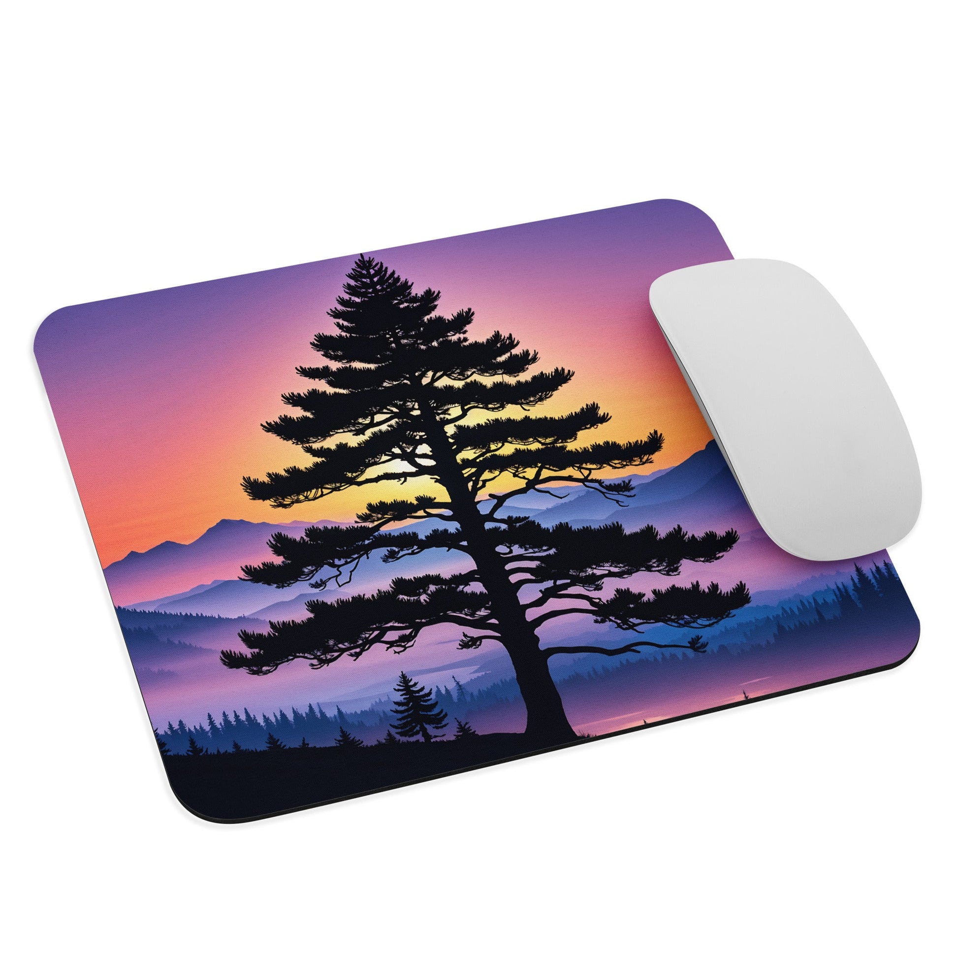 Sunset Tree Mouse Pad - Mouse Pads - Discovery Co.