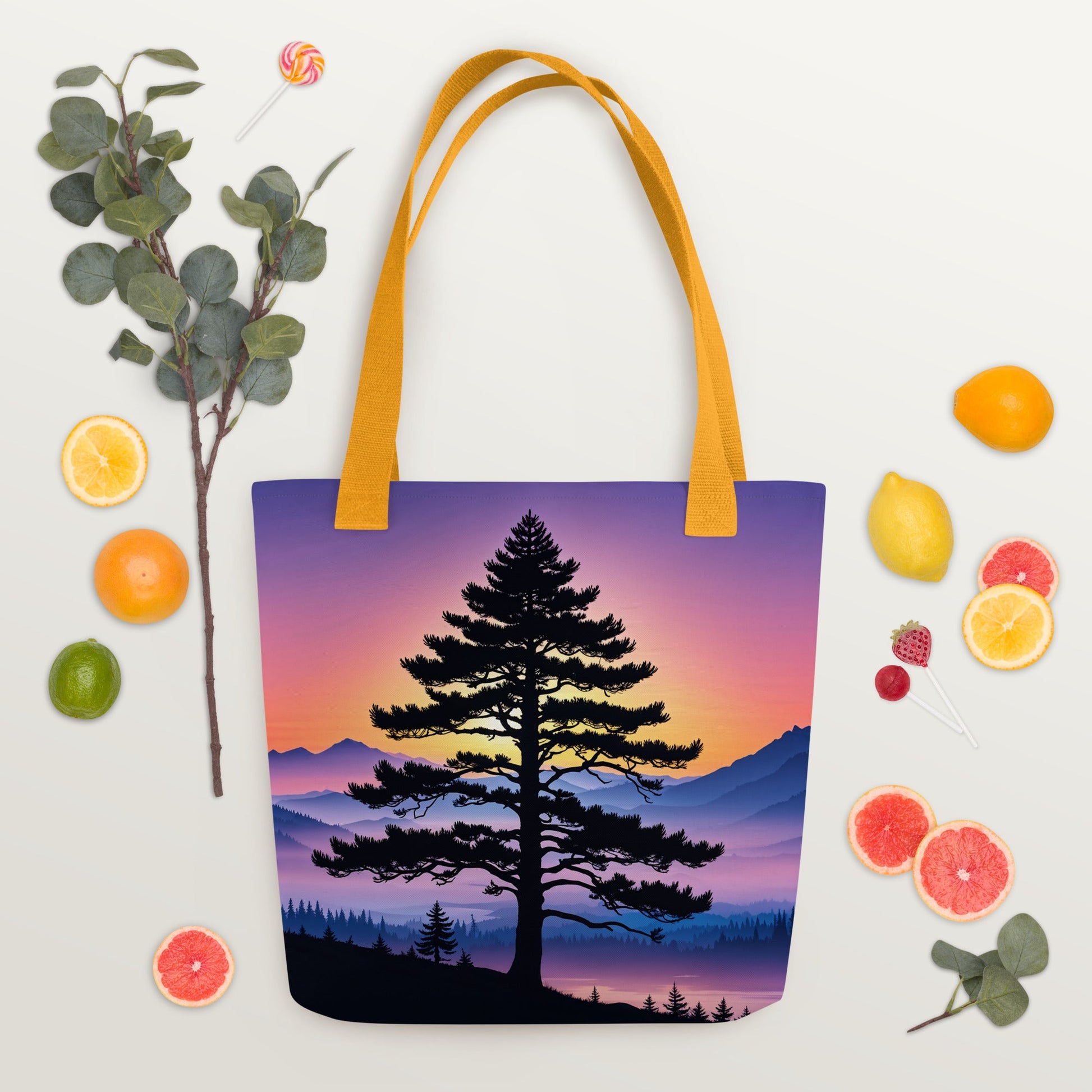 Sunset Tree Tote Bag - Tote Bags - Discovery Co.