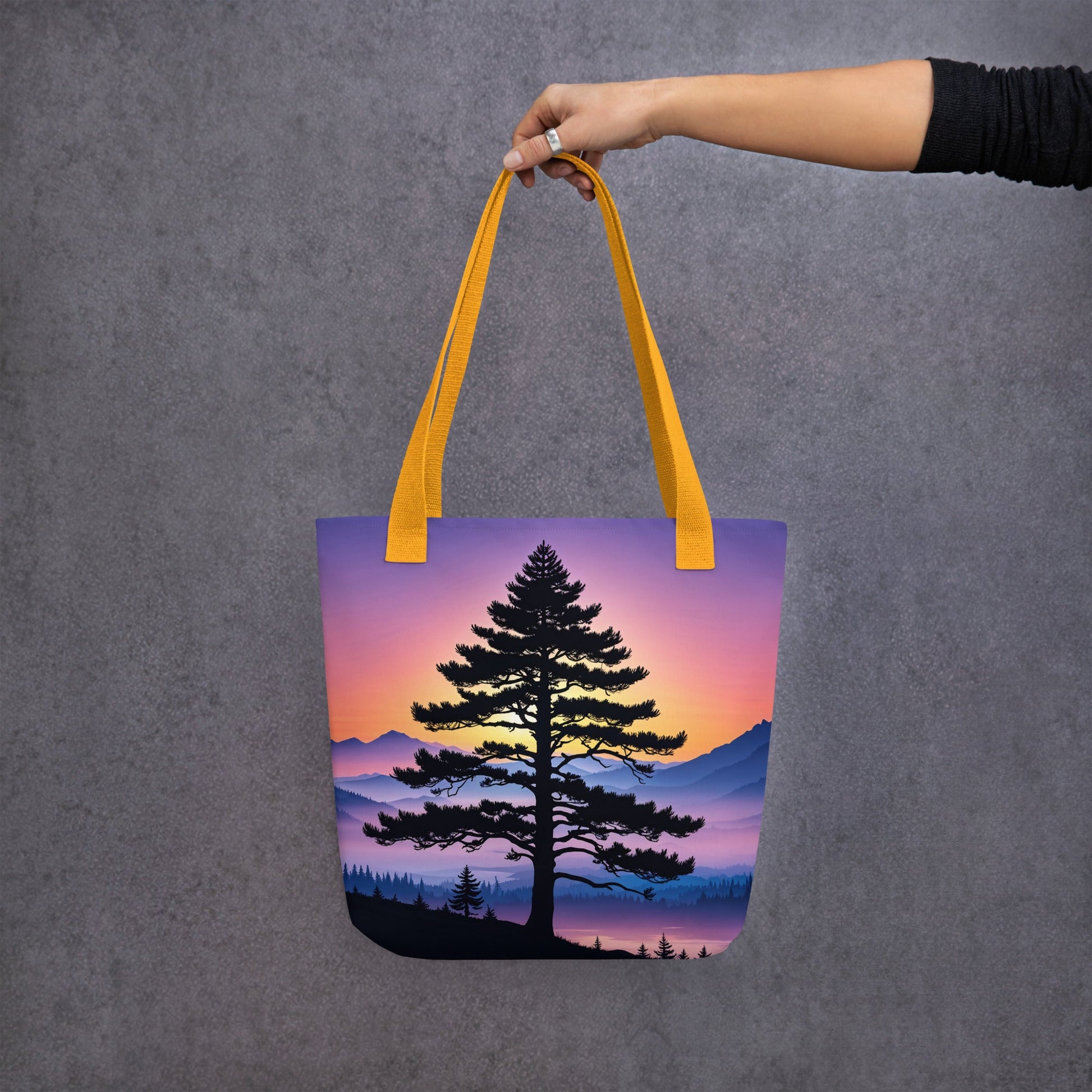 Sunset Tree Tote Bag - Tote Bags - Discovery Co.