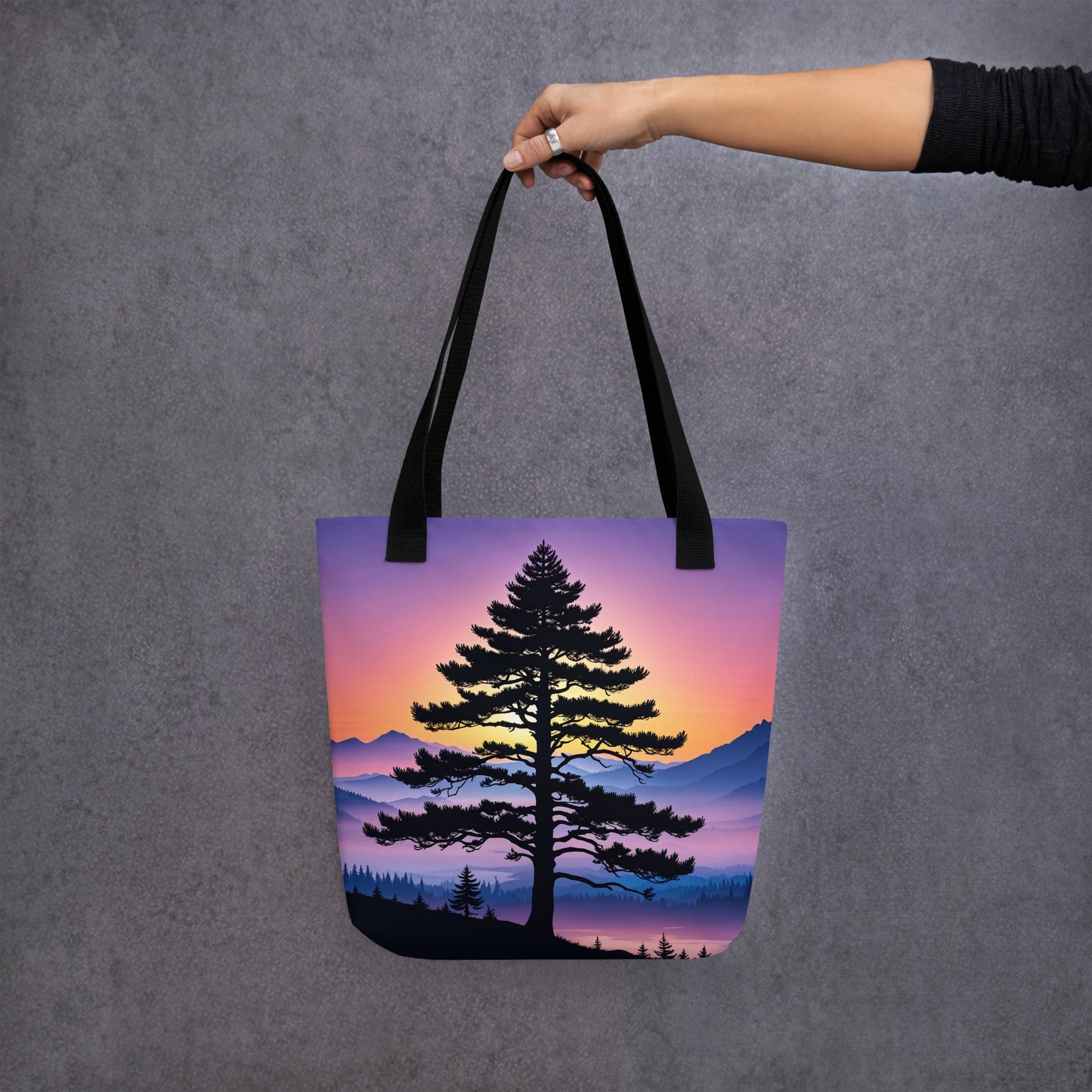 Sunset Tree Tote Bag - Tote Bags - Discovery Co.