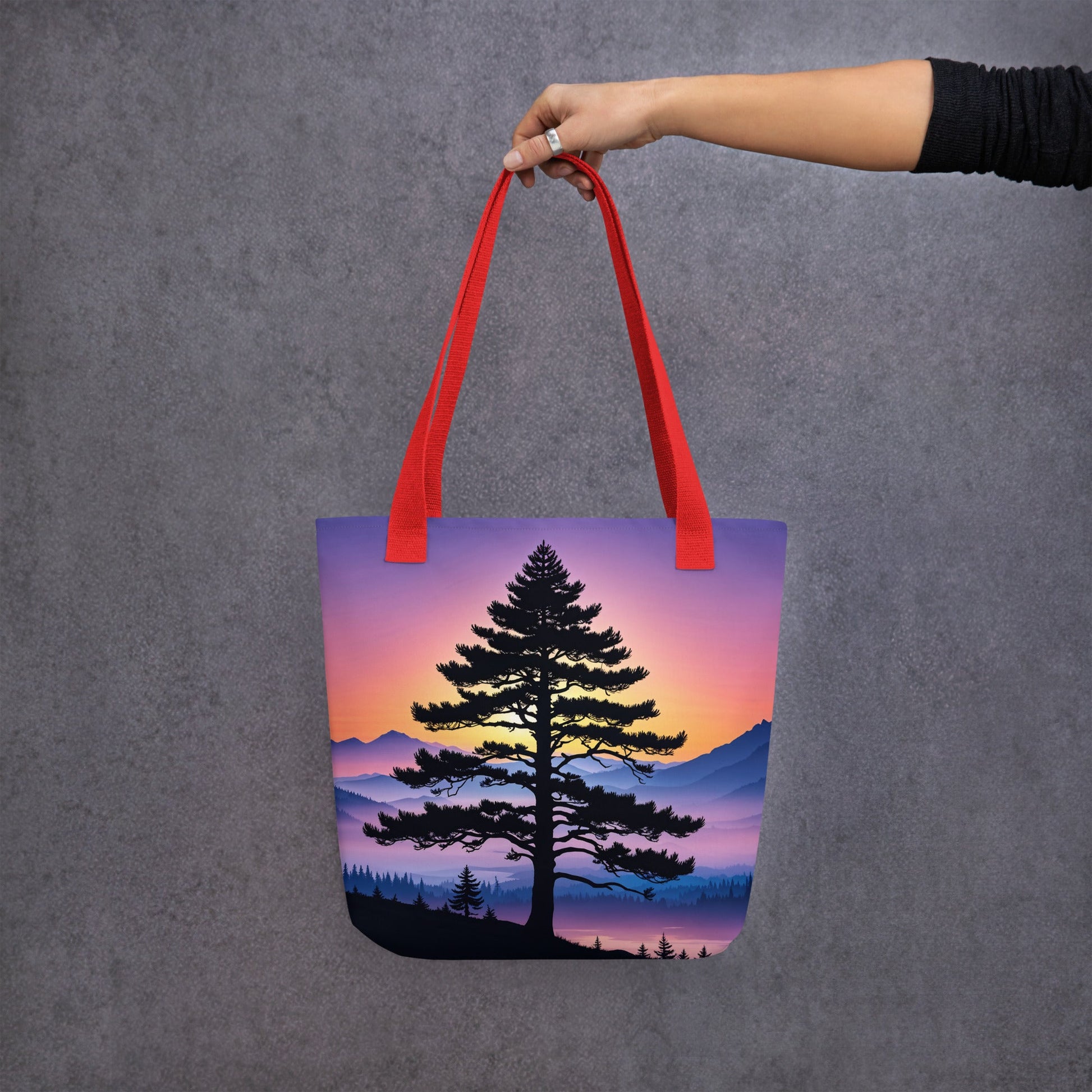 Sunset Tree Tote Bag - Tote Bags - Discovery Co.