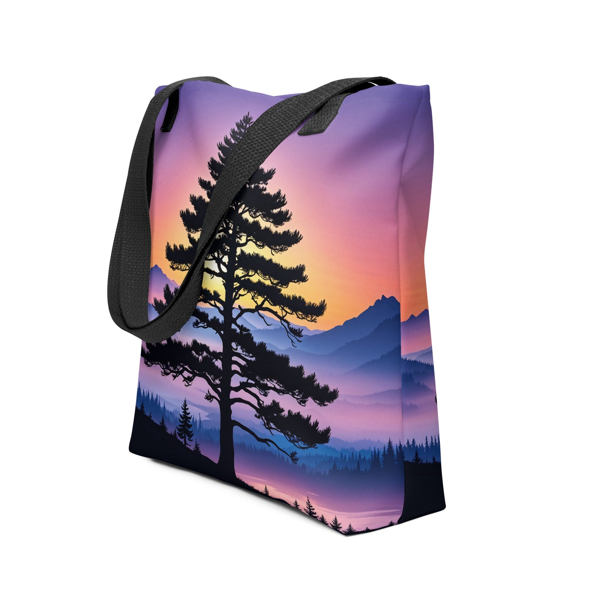 Sunset Tree Tote Bag - Tote Bags - Discovery Co.