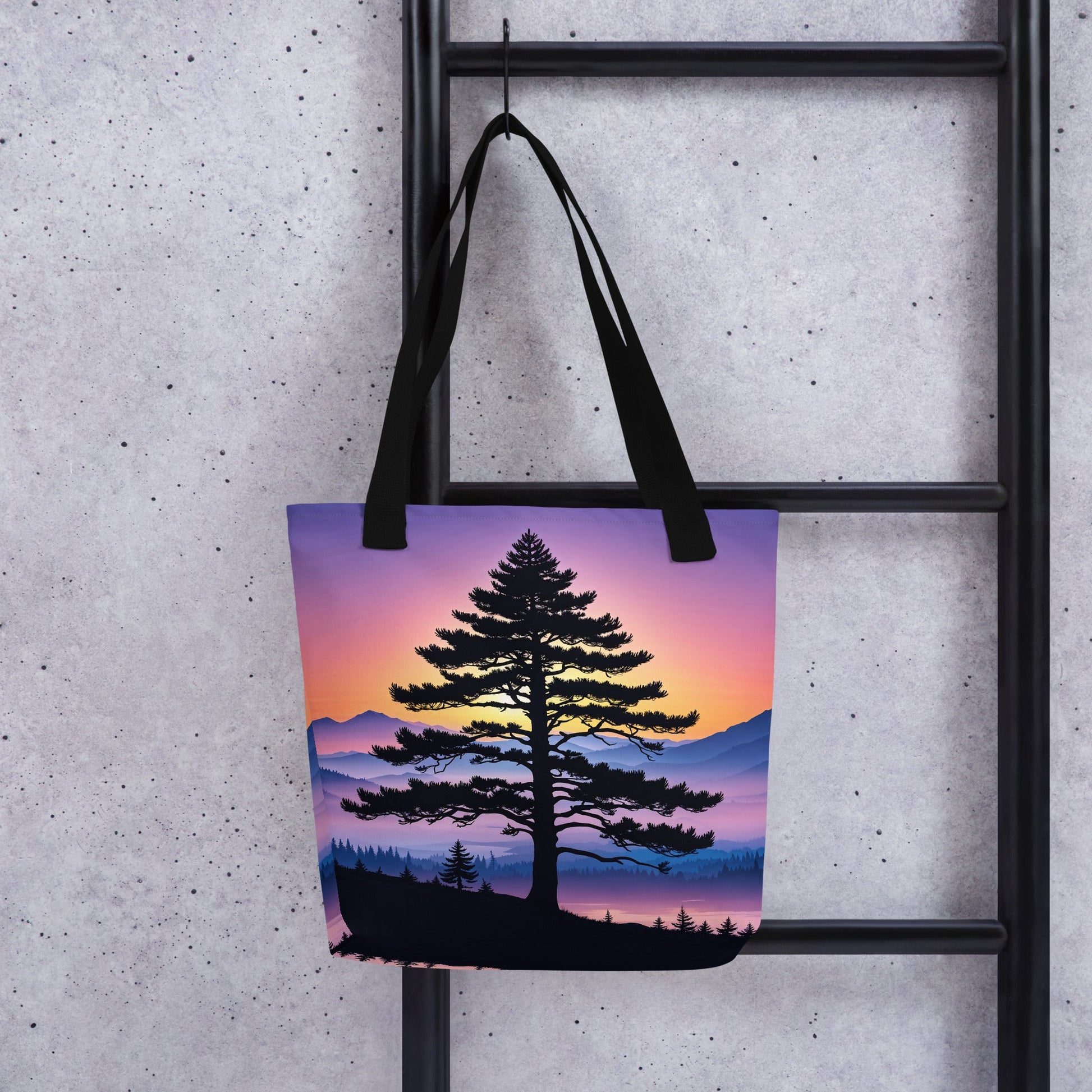 Sunset Tree Tote Bag - Tote Bags - Discovery Co.