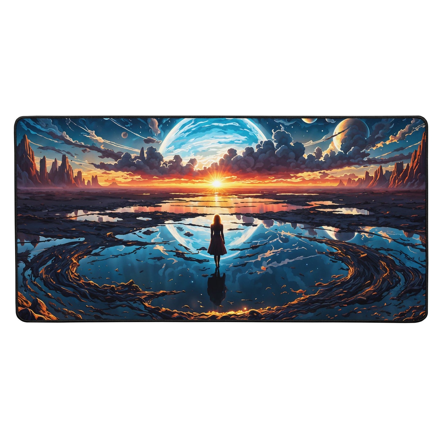 Surreal Nightfall Desk Mat - Mouse Pads - Discovery Co.
